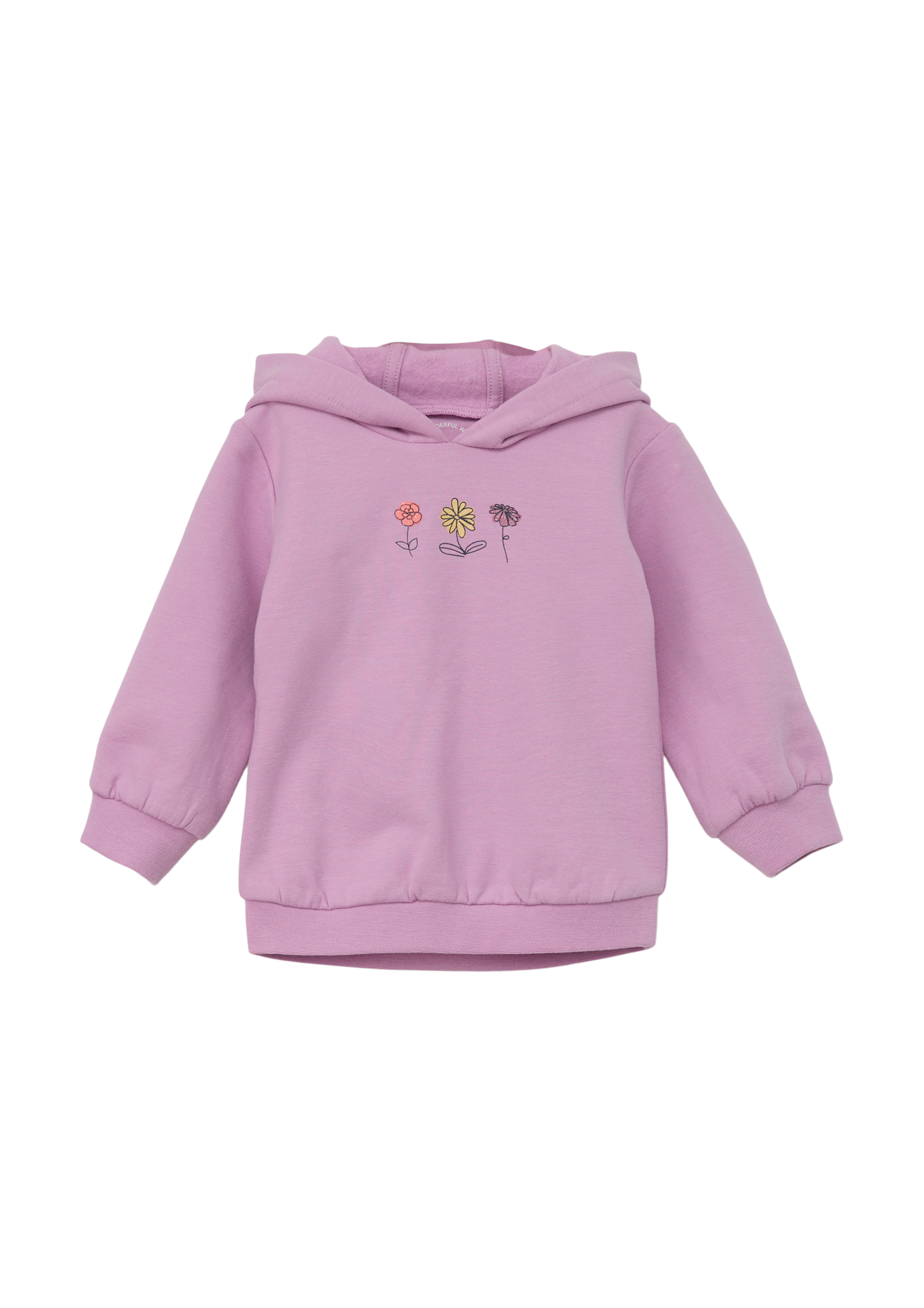 s.Oliver - Kapuzensweatshirt mit weicher Innenseite, Babys, Rosa