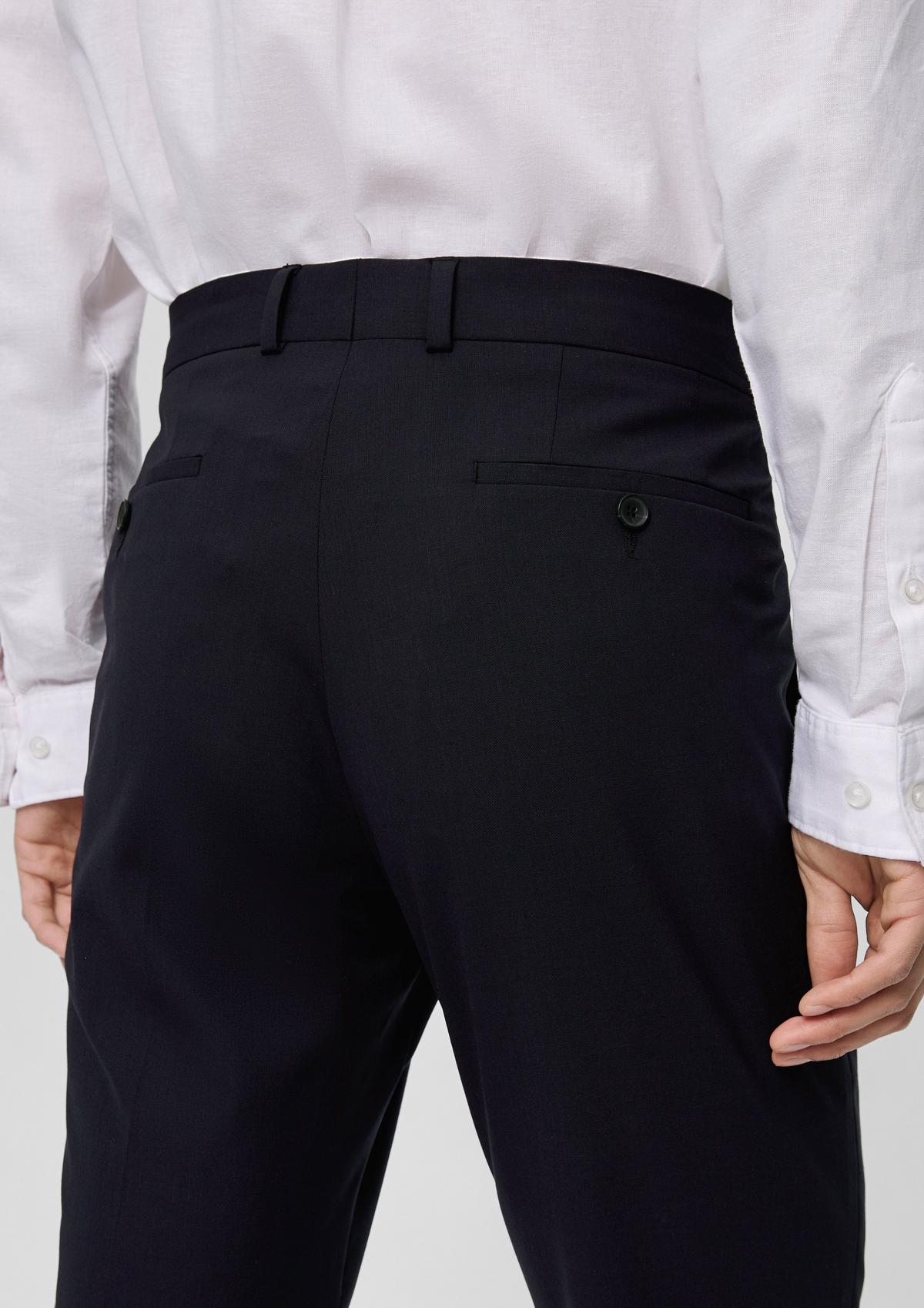 s.Oliver Slim fit: trousers with pressed pleats