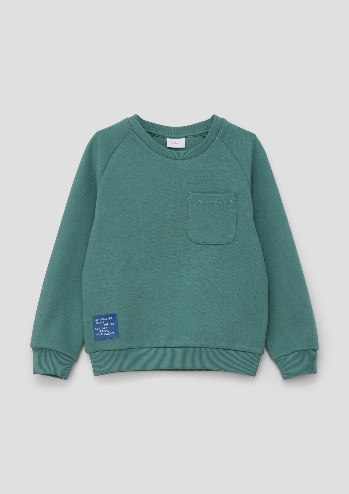 s.Oliver Sweatshirt with a print detail