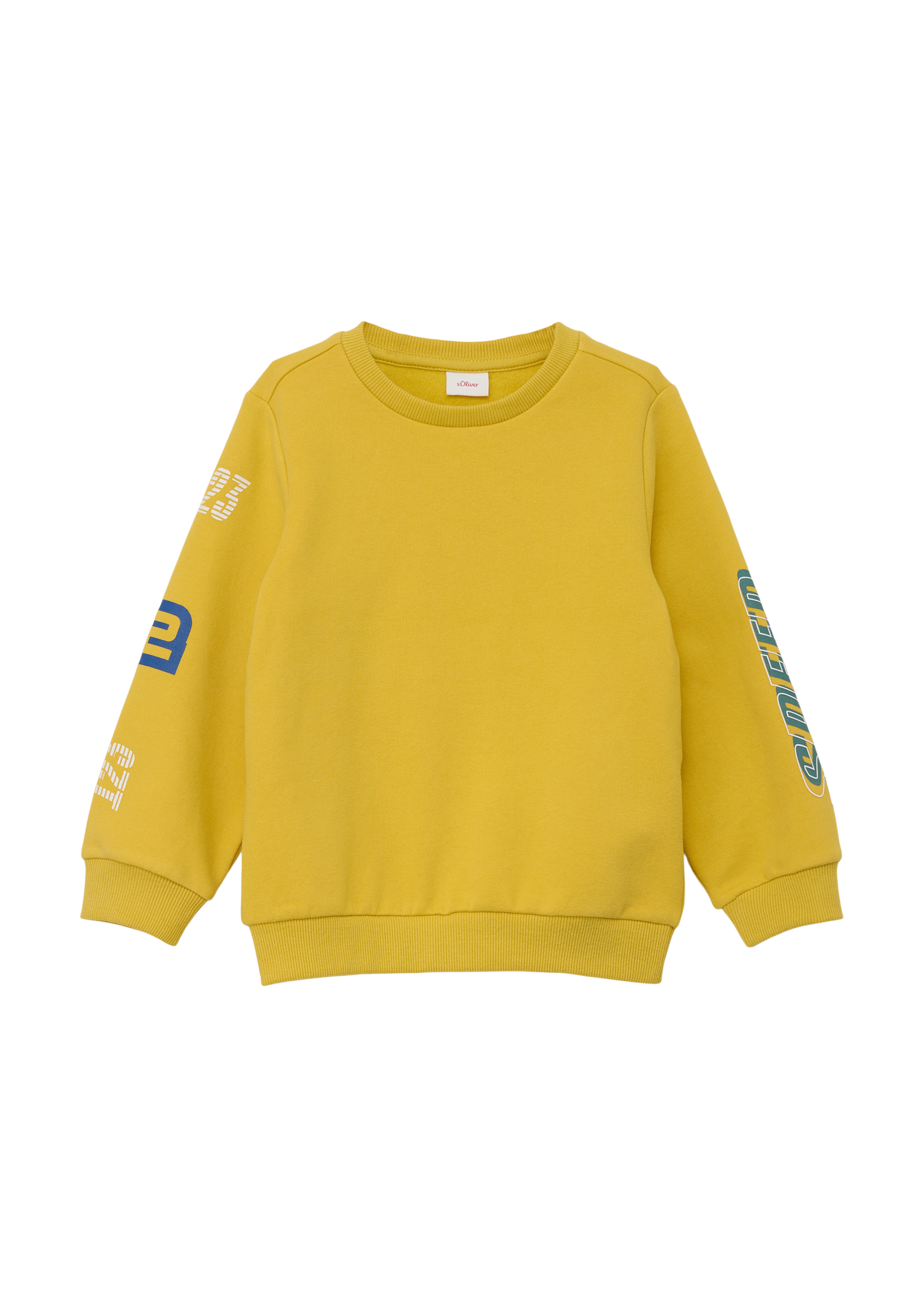 s.Oliver - Sweatshirt aus Baumwollmix, Kinder, gelb