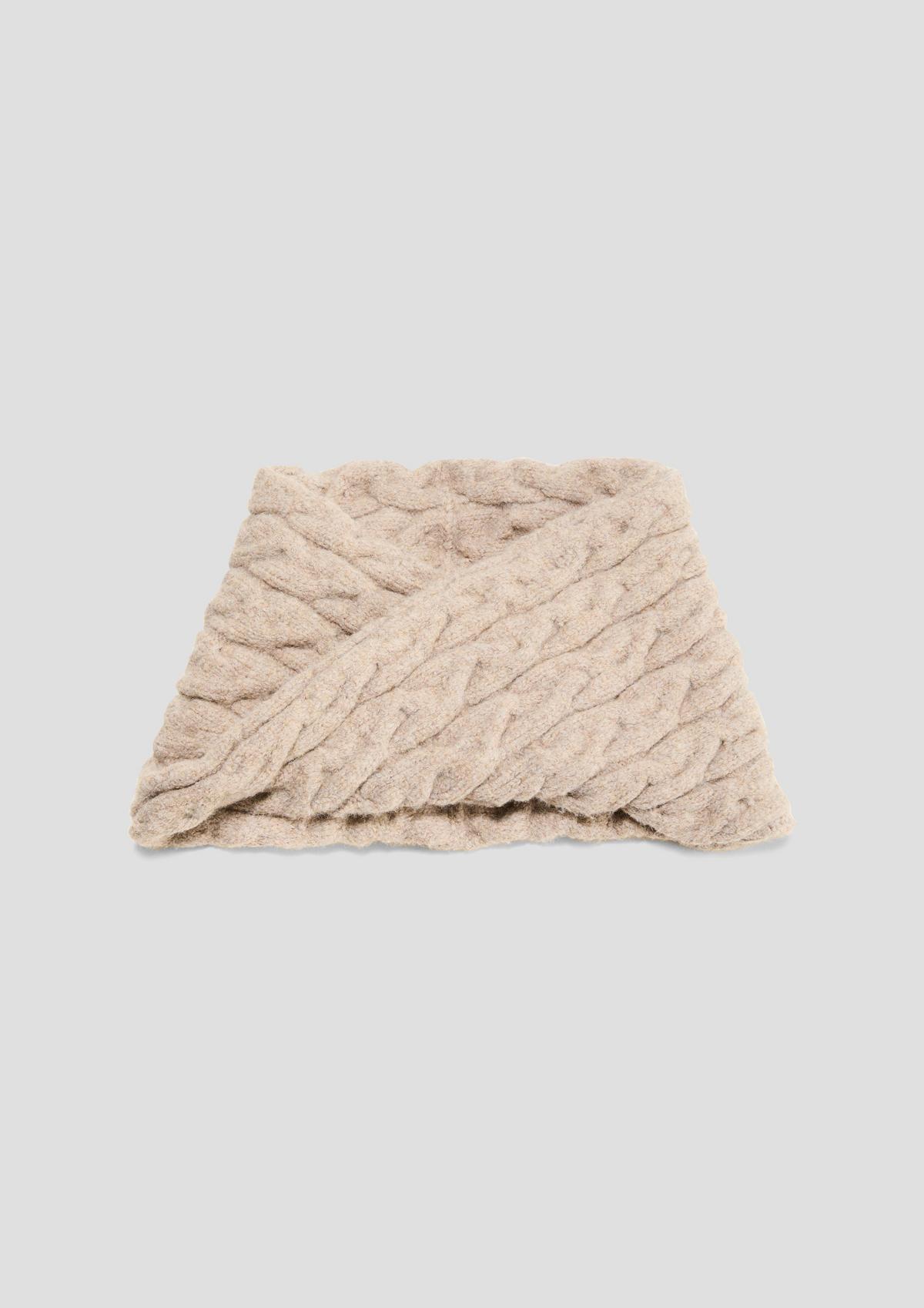 Loop-Schal aus Baumwollmix