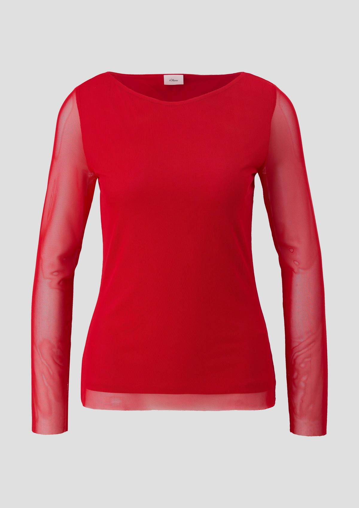 s.Oliver Mesh long sleeve top