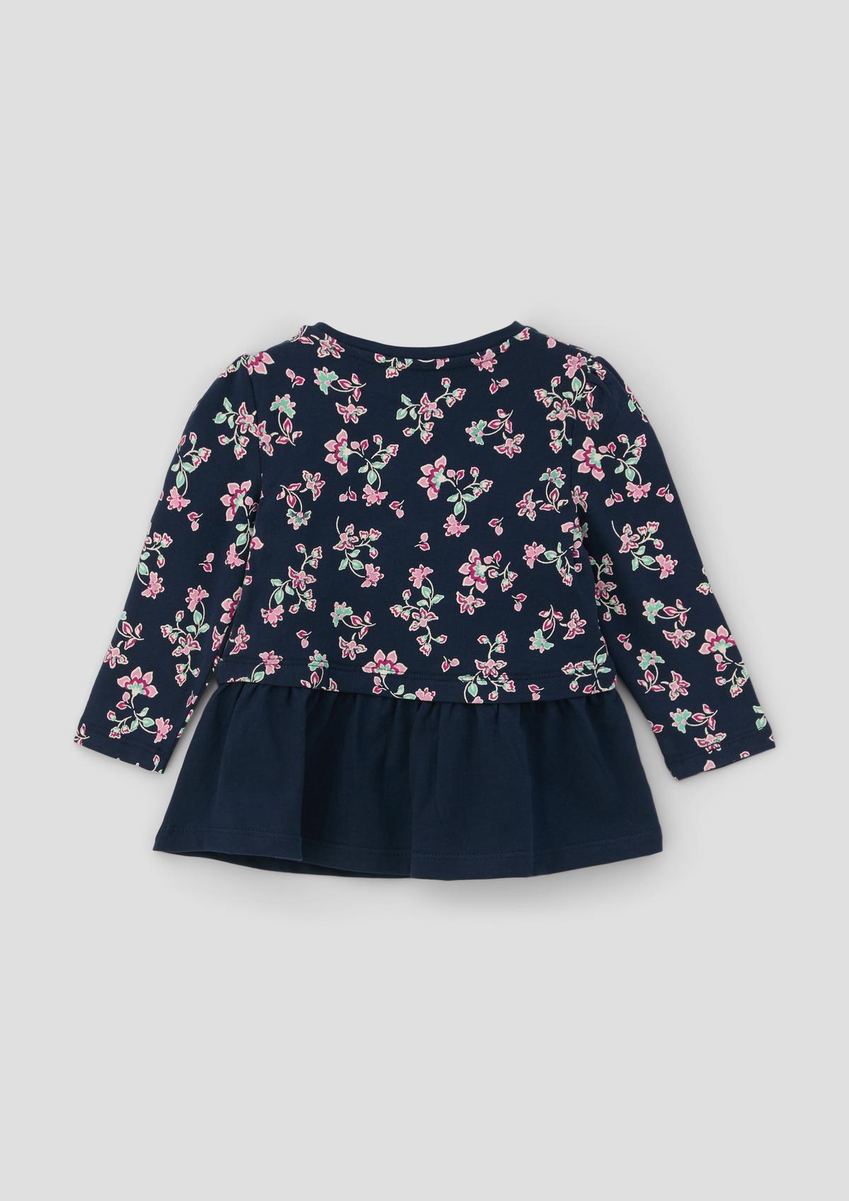 s.Oliver Long sleeve top with flounces
