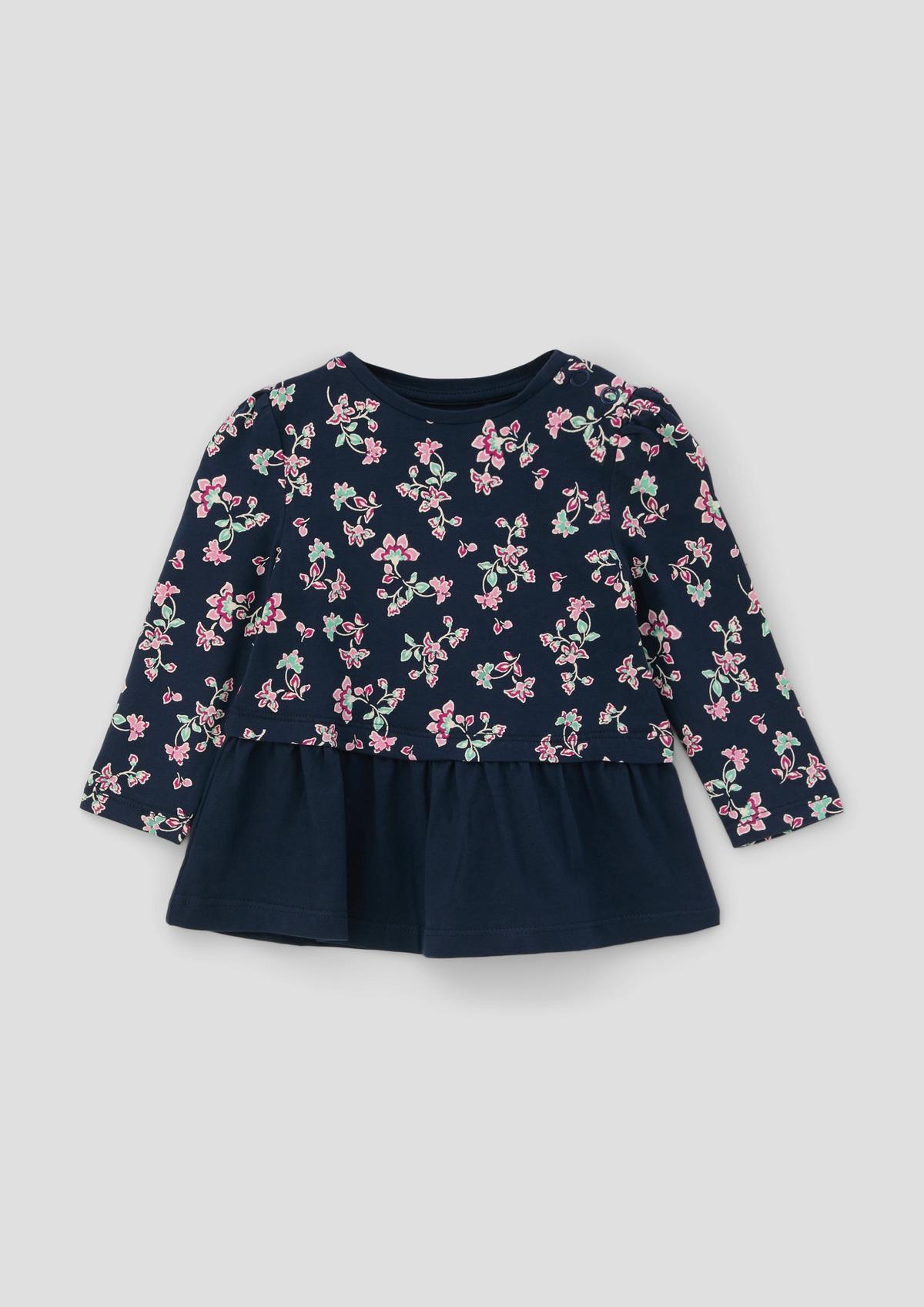 s.Oliver Long sleeve top with flounces