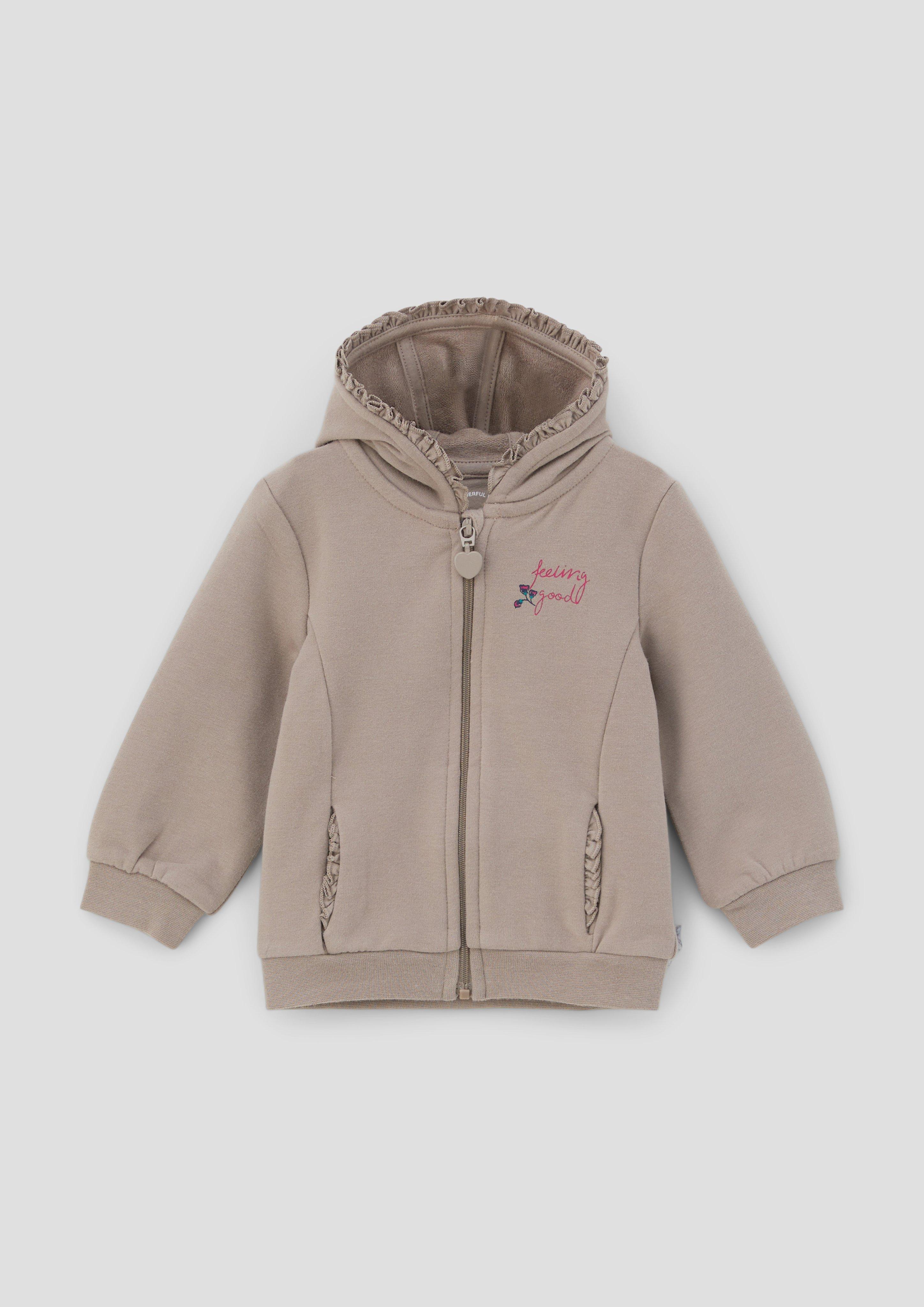 Sweatshirt jacket in 