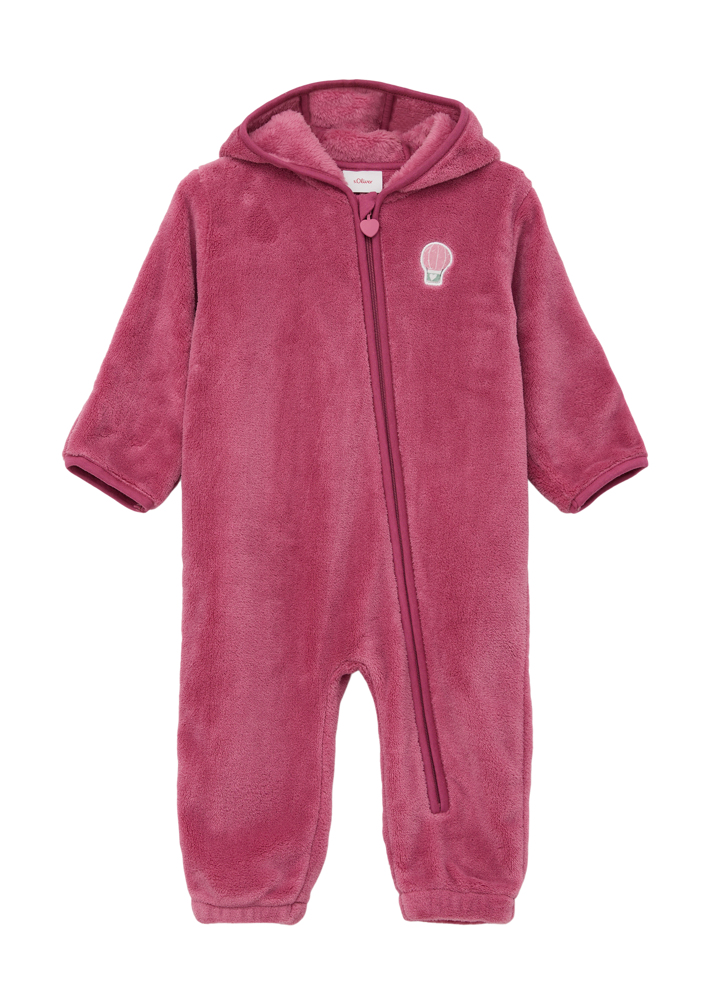 s.Oliver - Overall aus Teddy-Plüsch, Babys, Rosa