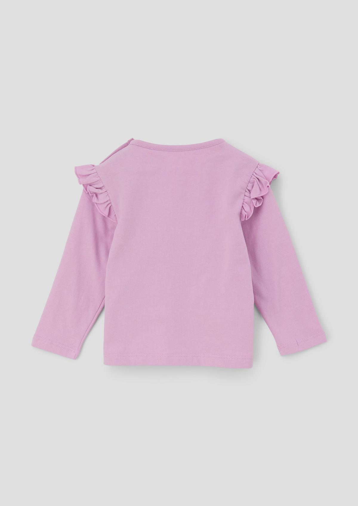 s.Oliver Long sleeve top with ruffles
