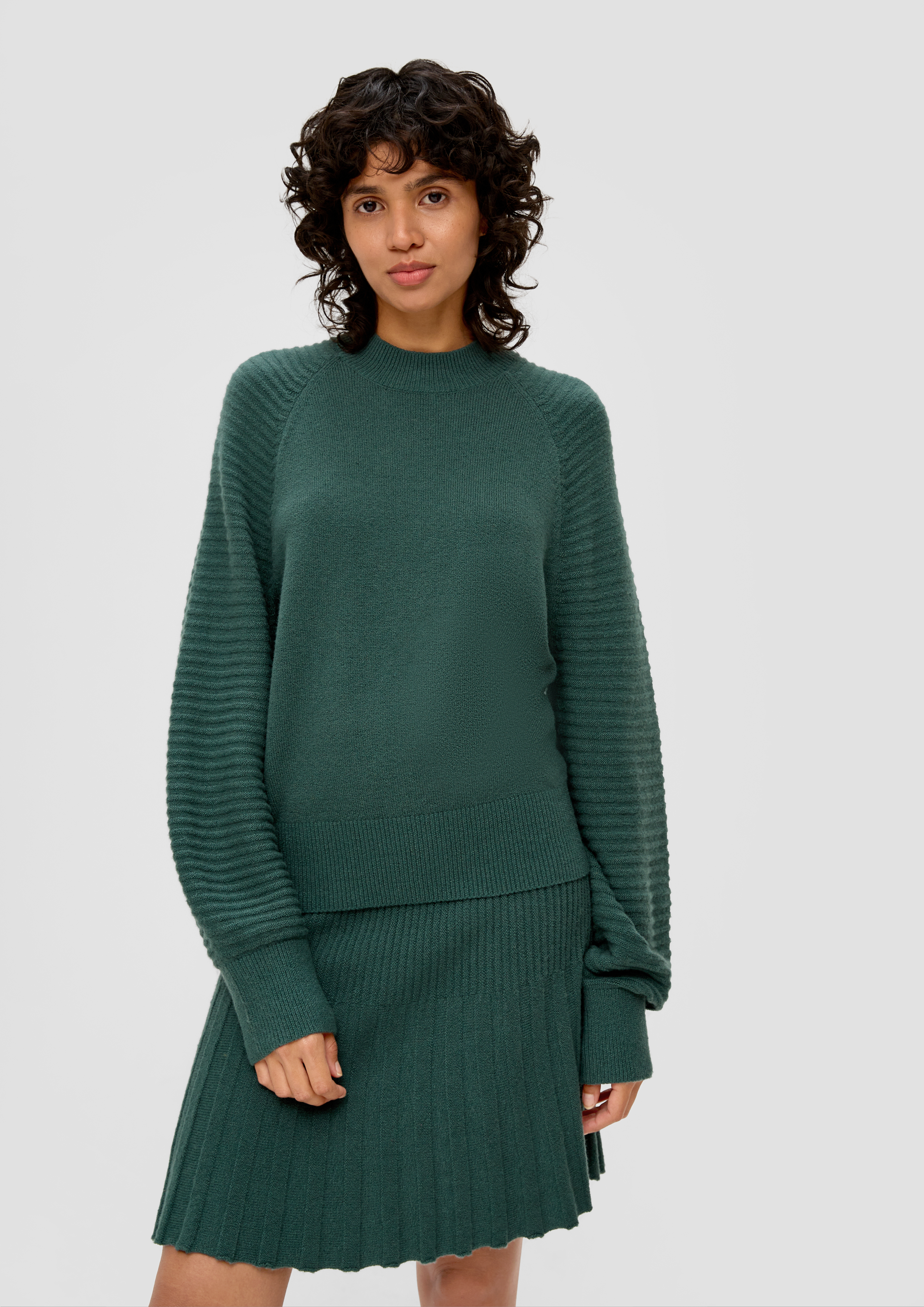 S.Oliver Pullover mit Wollanteil