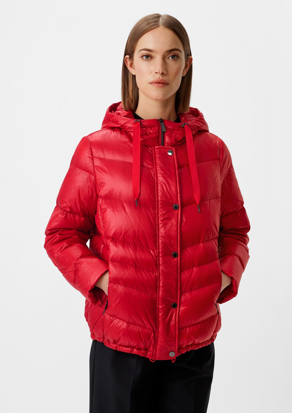Quilted jacket with down padding