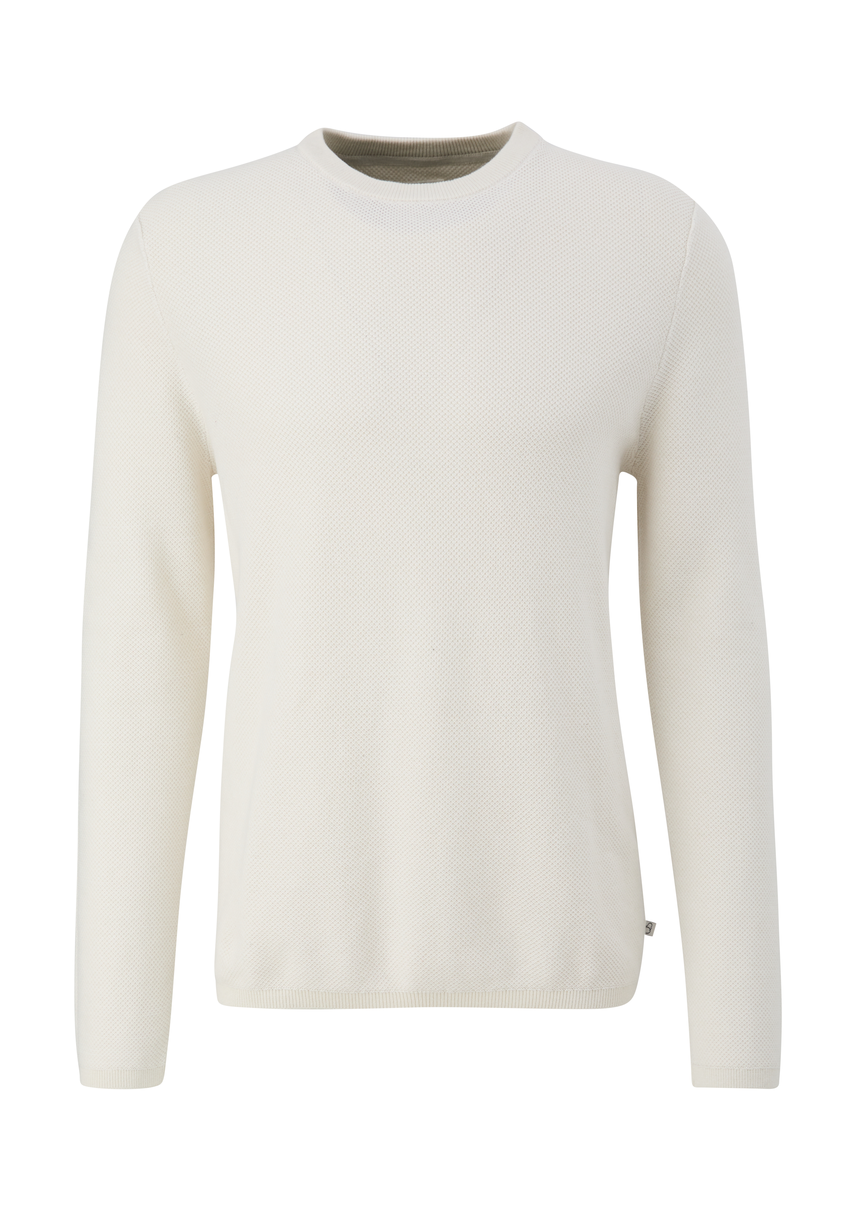 QS - Pullover aus Baumwolle, Herren, creme