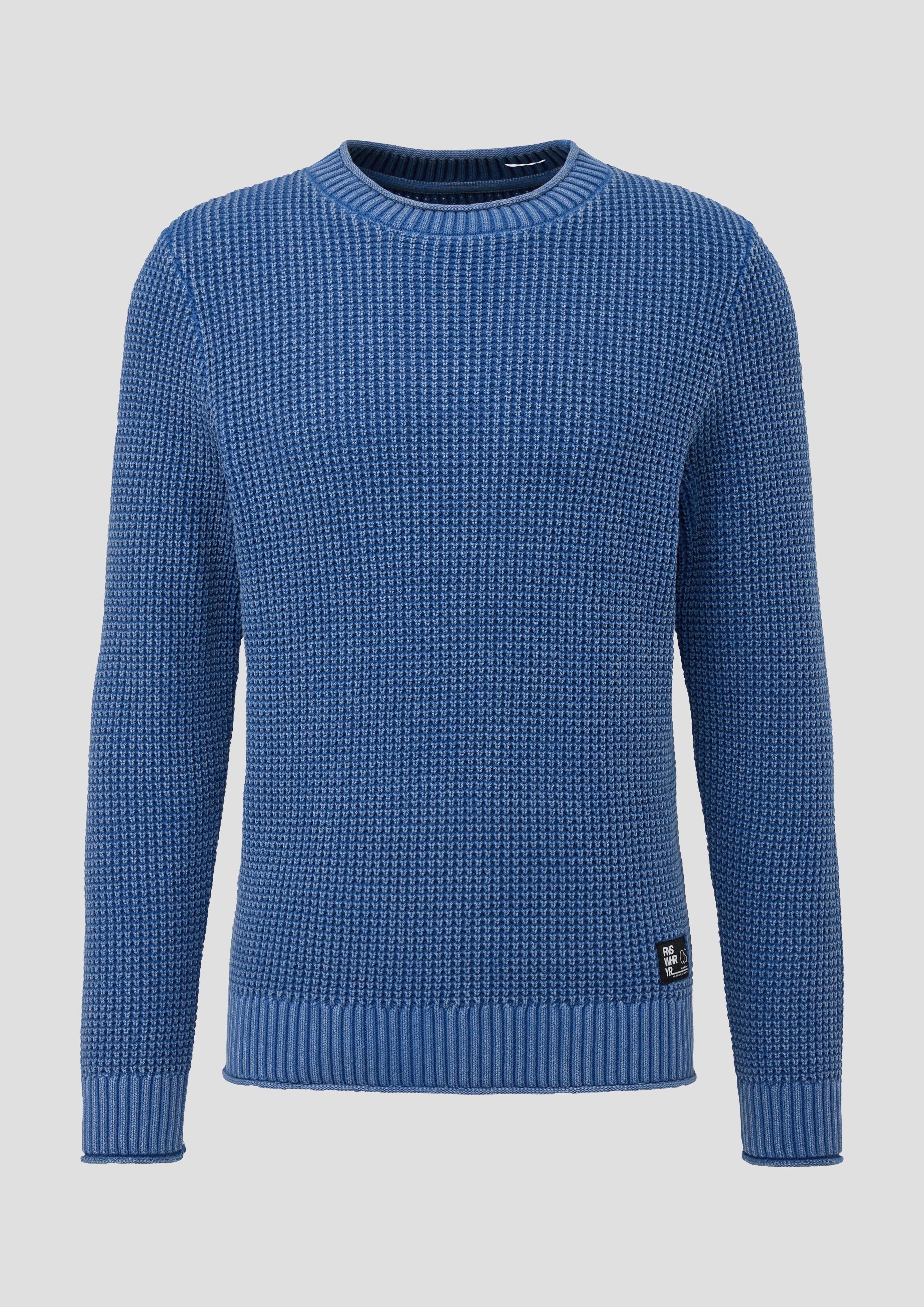 s.Oliver Strickpullover aus Baumwolle