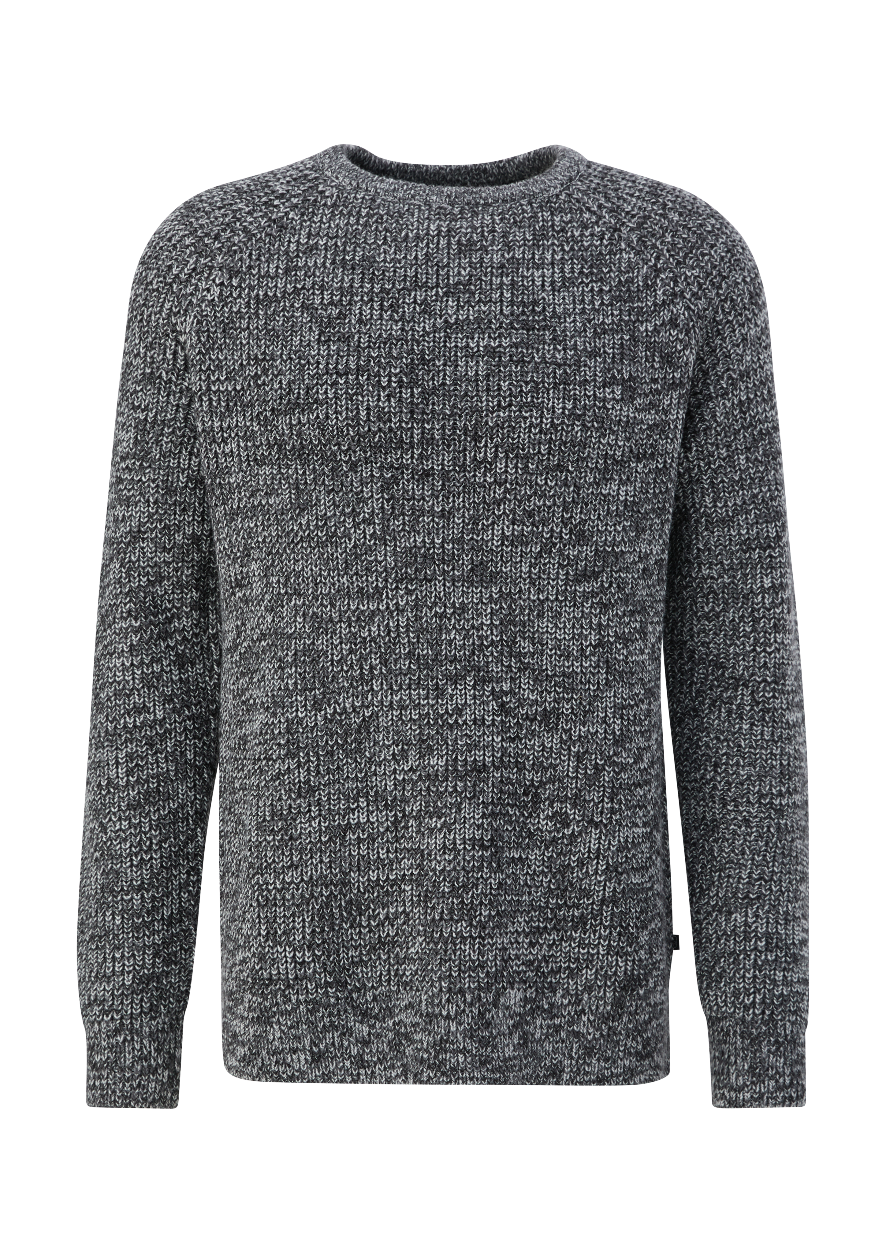 QS - Strickpullover mit Raglanärmeln, Herren, schwarz