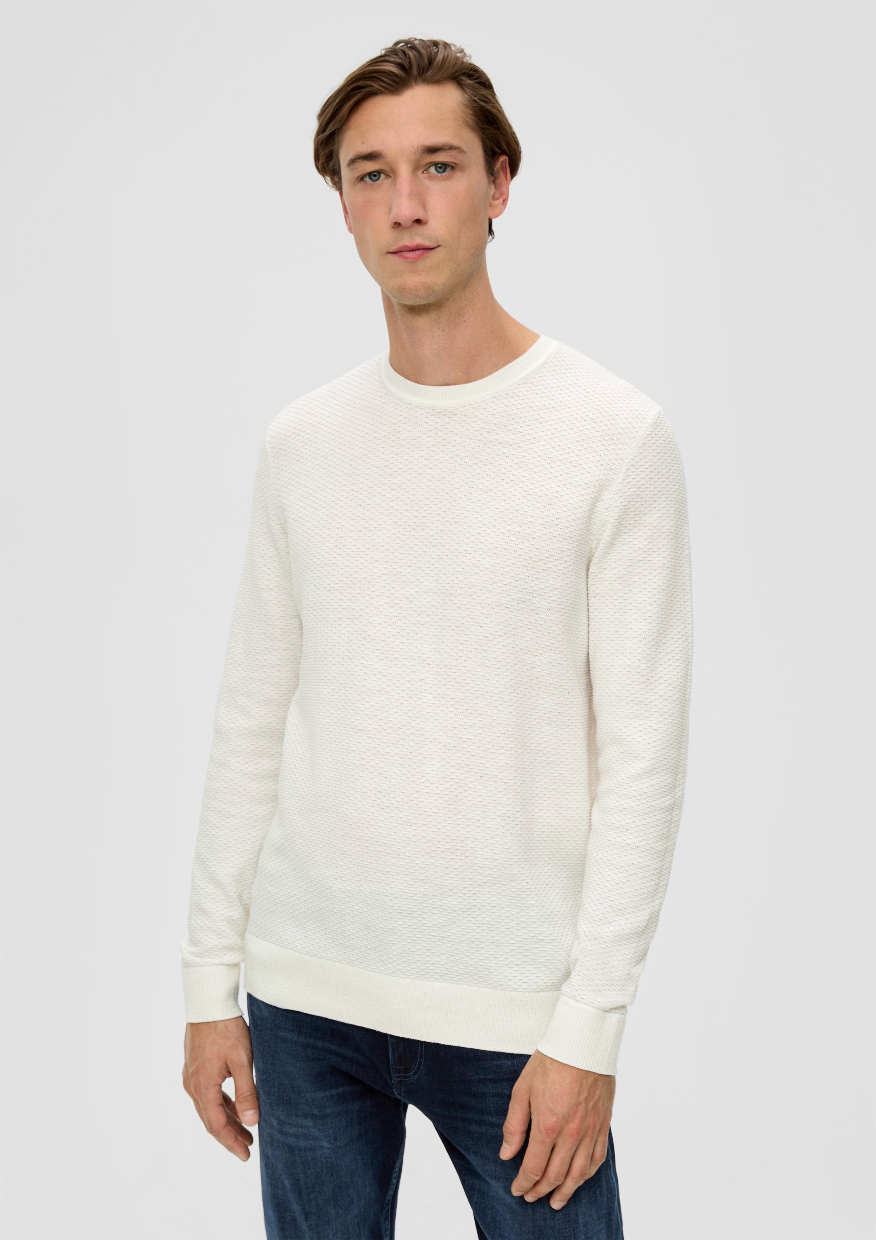 S.Oliver Pullover aus Baumwolle