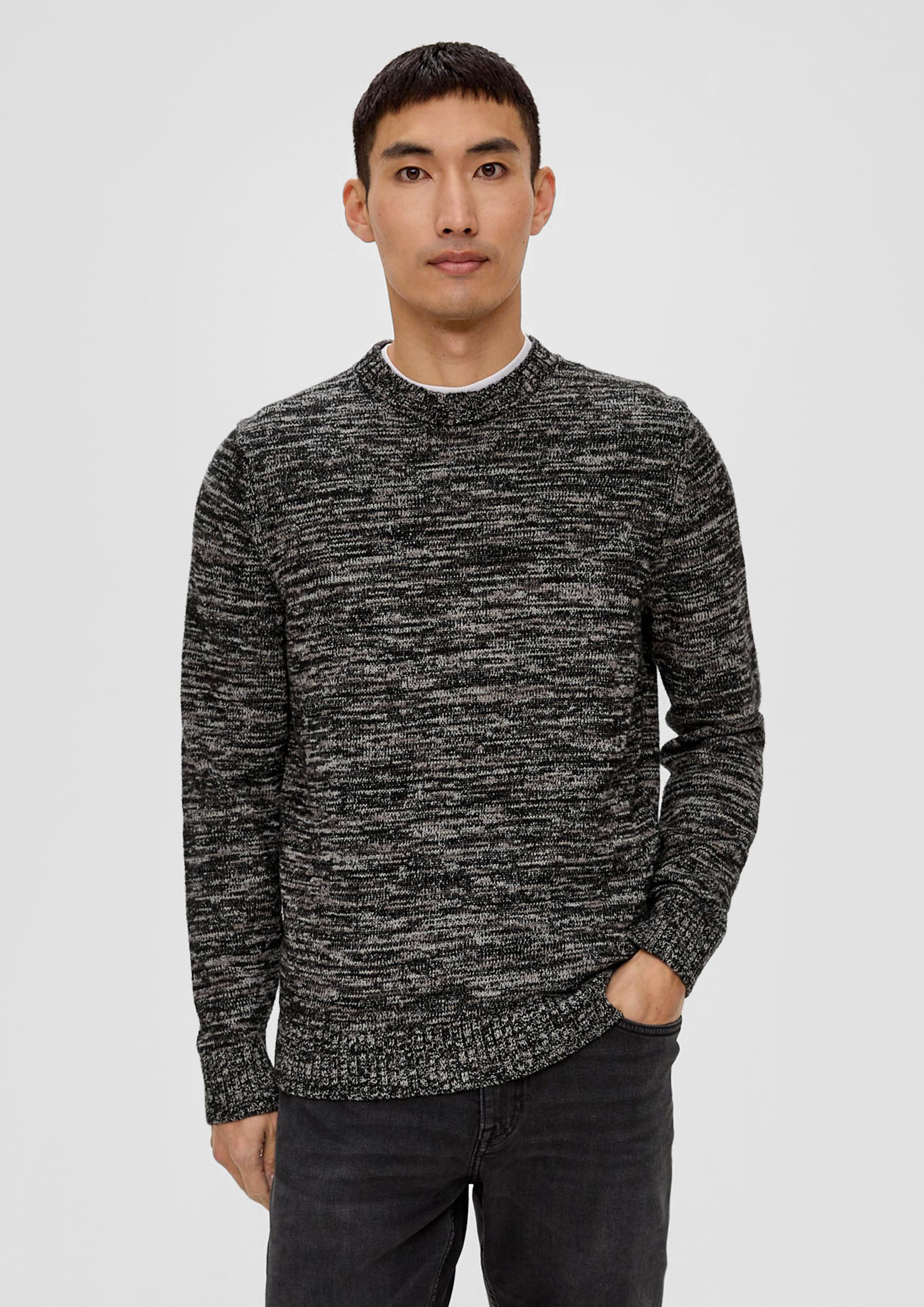 S.Oliver Strickpullover aus Effektgarn