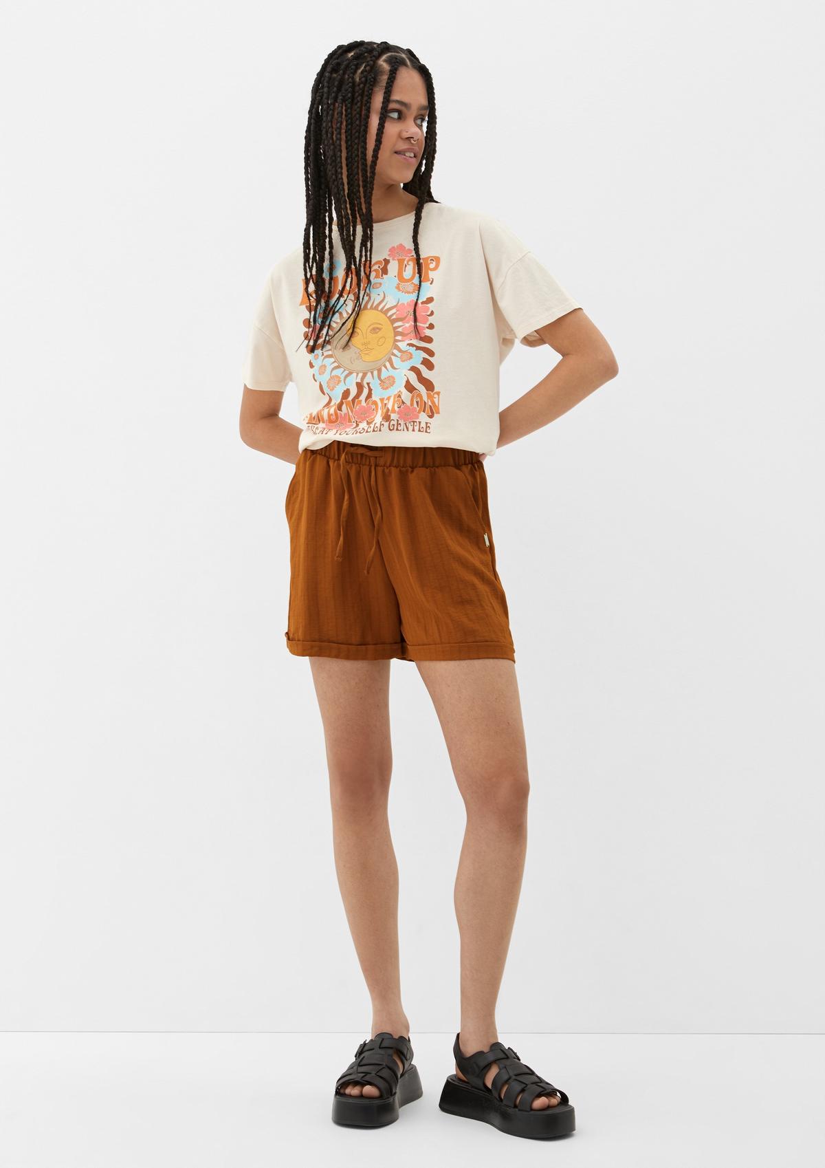 s.Oliver Regular fit: Shorts in a sporty look