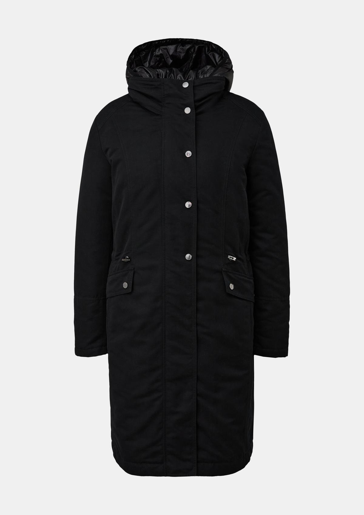 comma 2-in-1 coat with quilted jacket