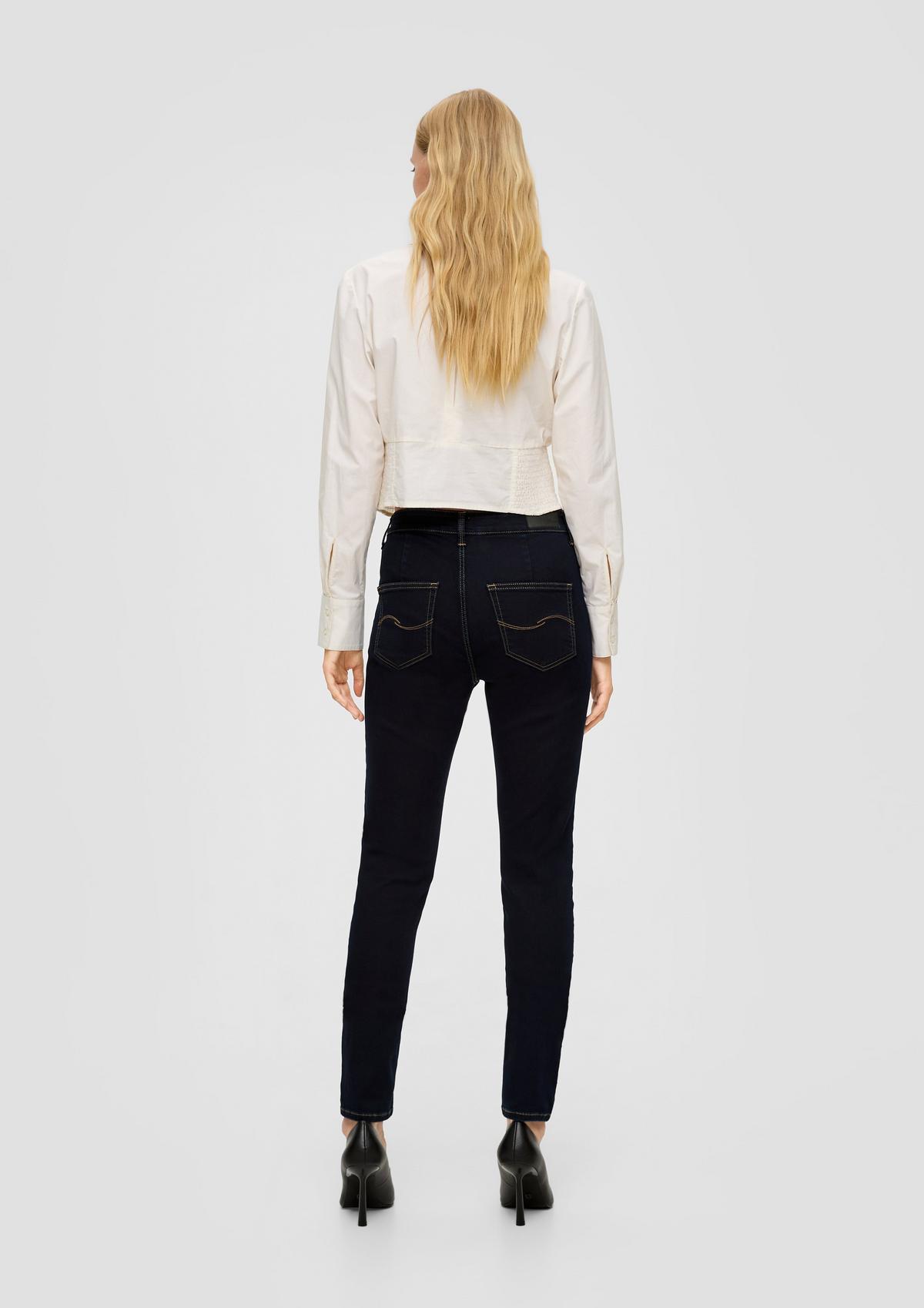 s.Oliver Jeggings Sadie / coupe Skinny Fit / taille haute / Skinny Leg