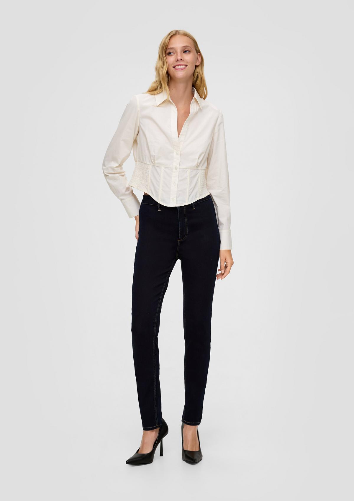 s.Oliver Jeggings Sadie / coupe Skinny Fit / taille haute / Skinny Leg