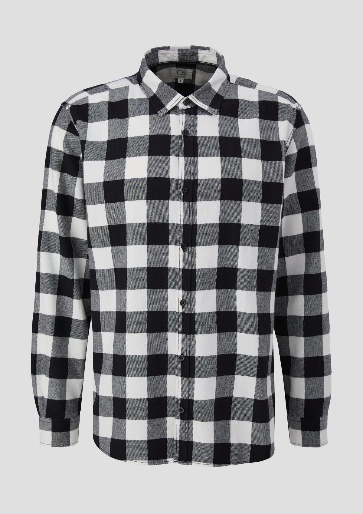 s.Oliver Cotton flannel shirt