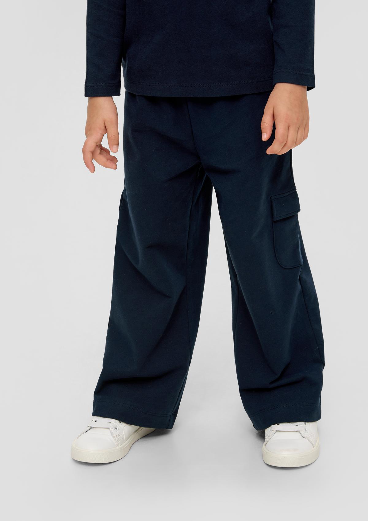 s.Oliver Loose fit: tracksuit bottoms with a flap pocket