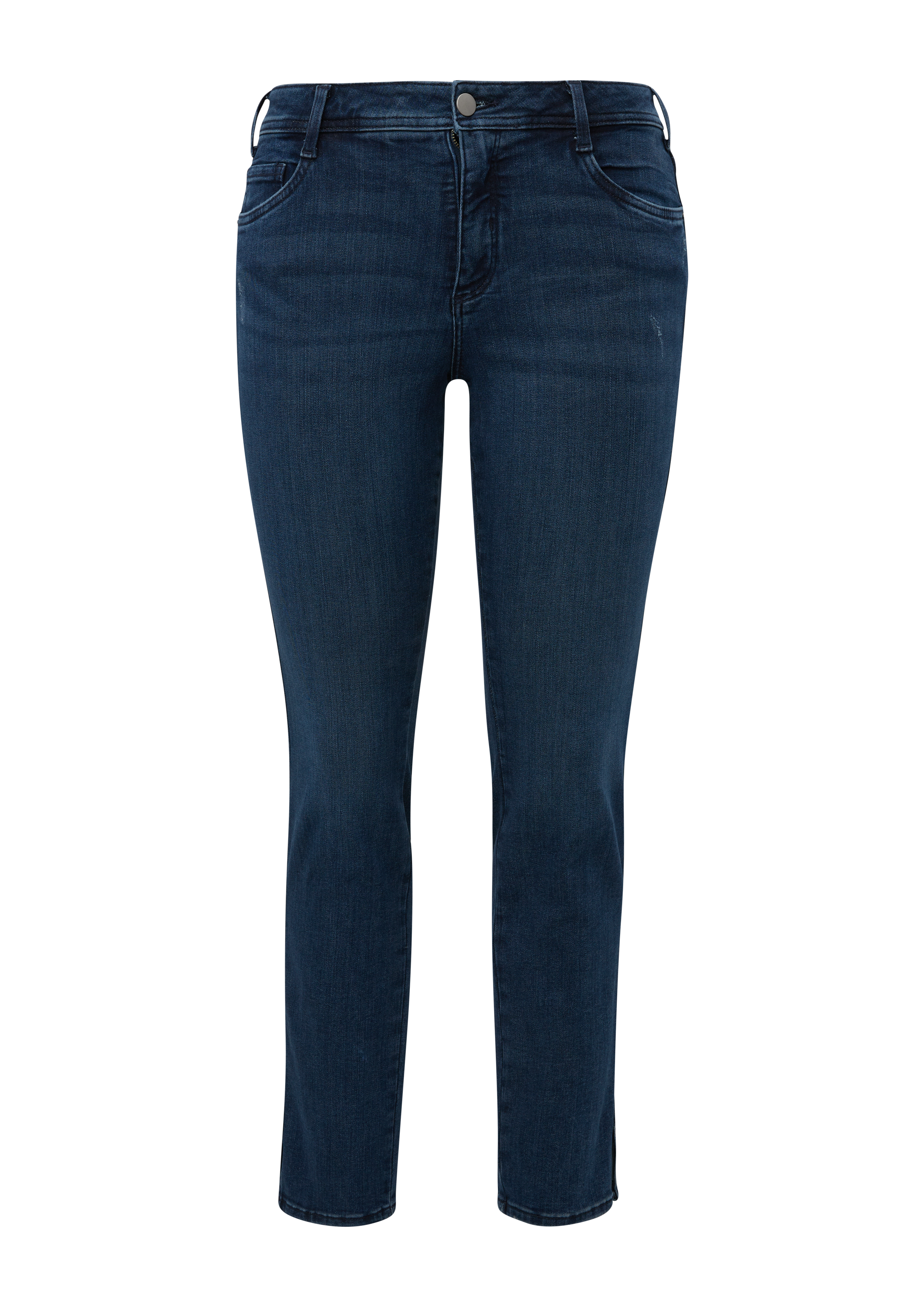 s.Oliver - Jeans / Mid Rise / Slim Leg, Damen, blau