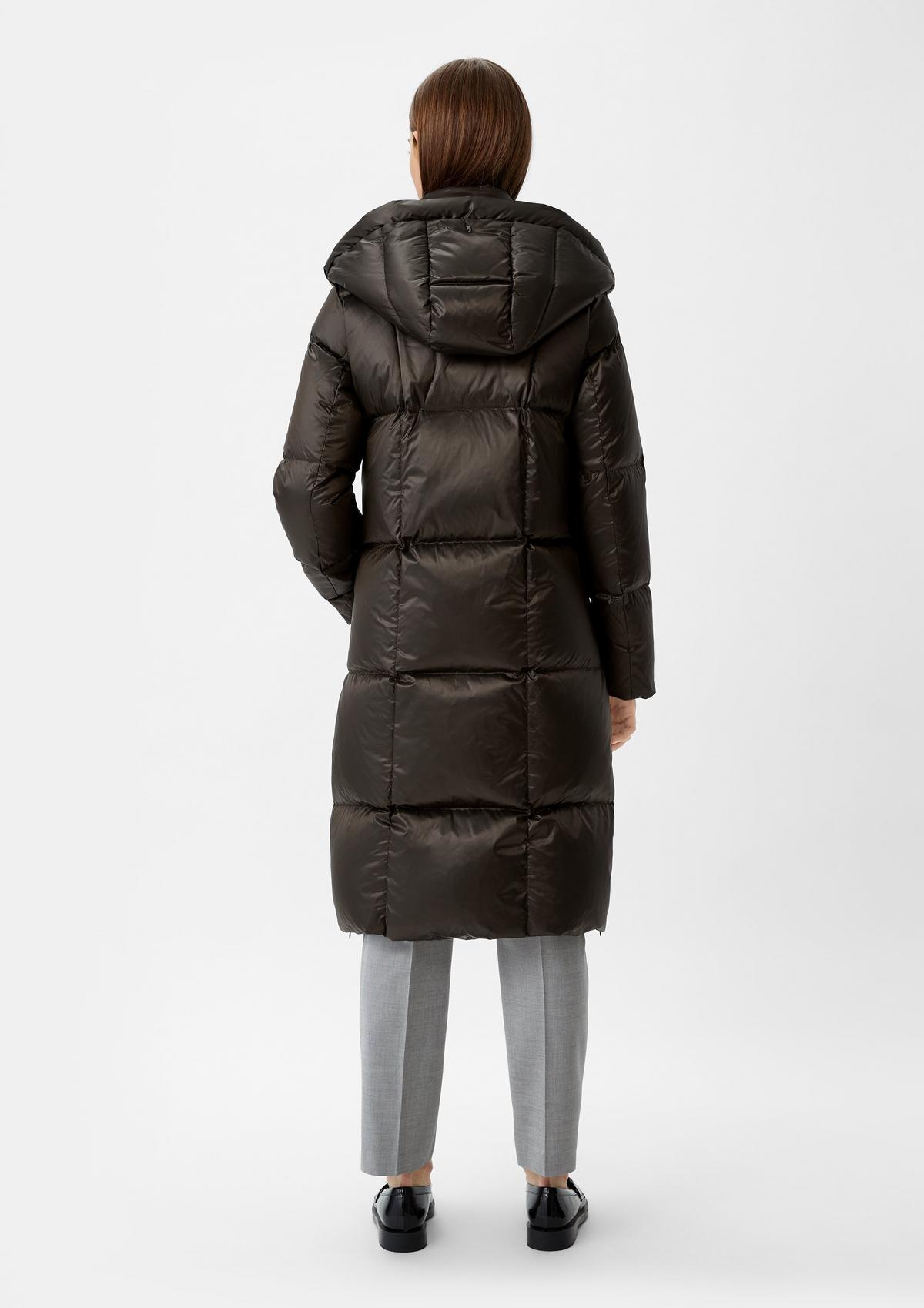 comma Quilted coat with down padding