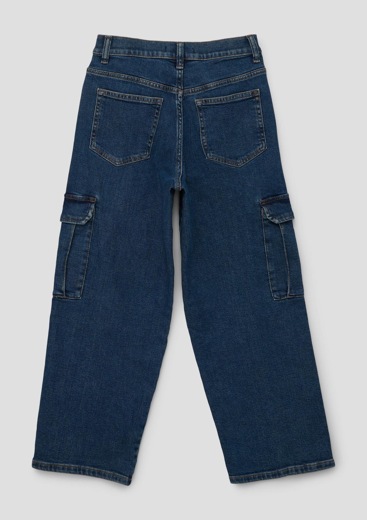 s.Oliver Jeans / relaxed fit / mid rise / wide leg / cargo pockets