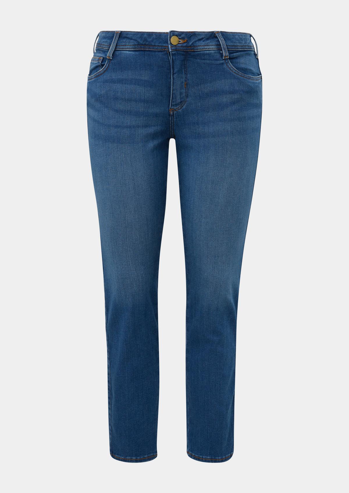 s.Oliver Jeans hlače/kroj Mid Rise/ozke hlačnice