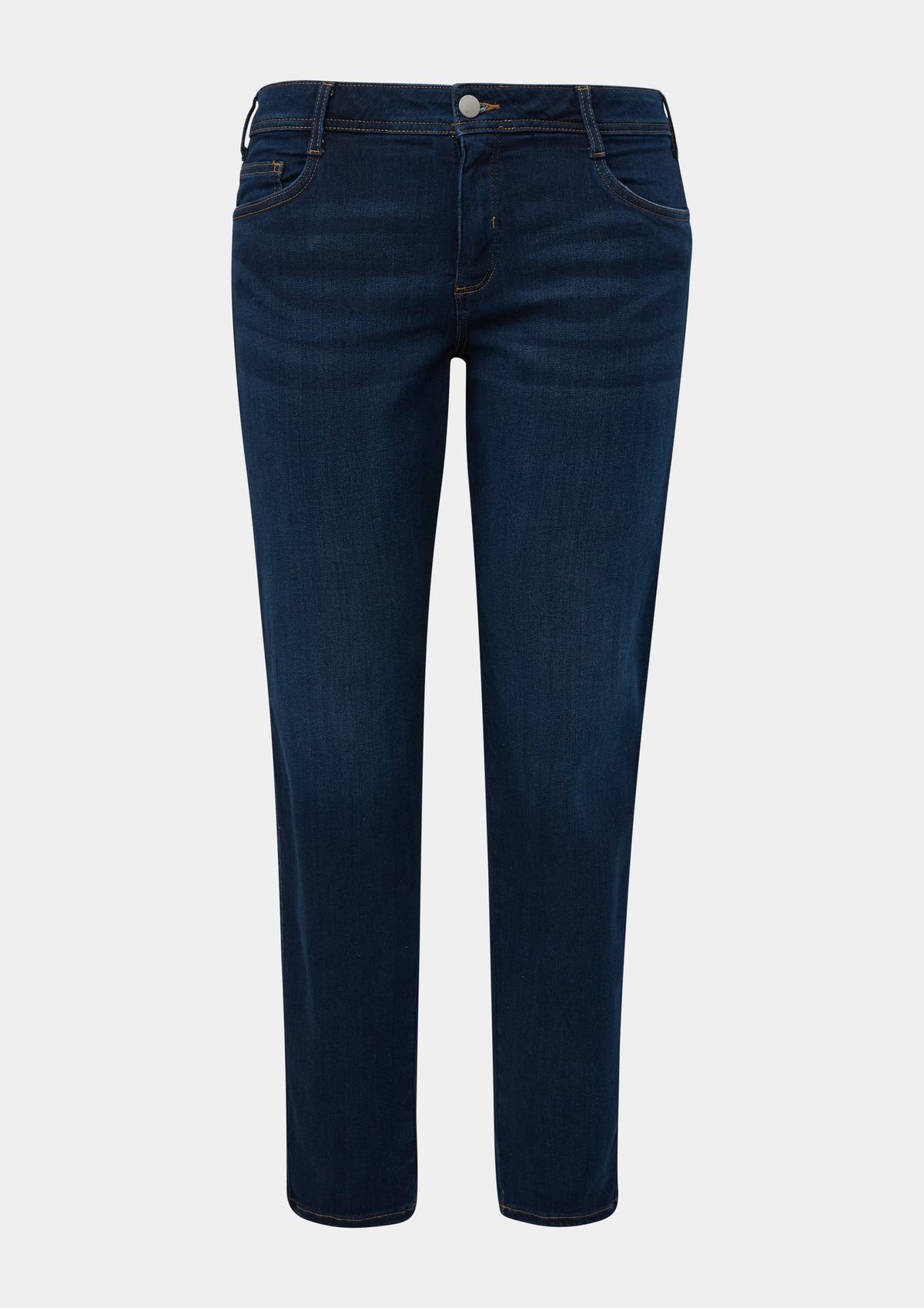 s.Oliver Curvy: jeans met tunnelkoord