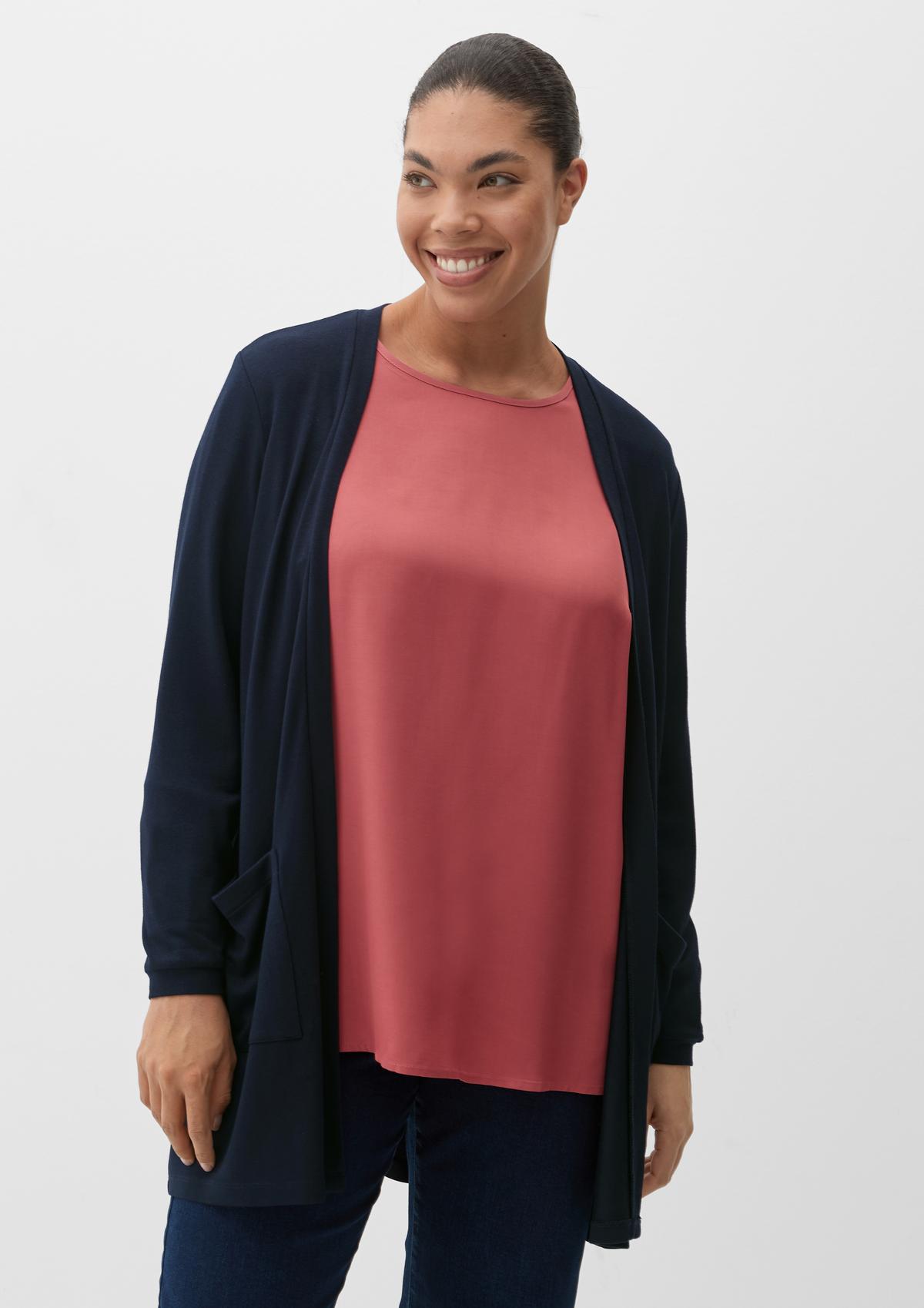 s.Oliver Cardigan with patch pockets
