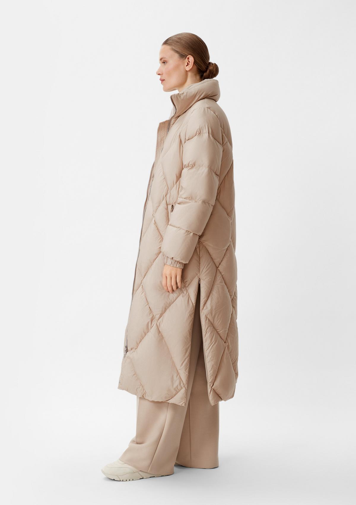 comma Nylon quilted coat