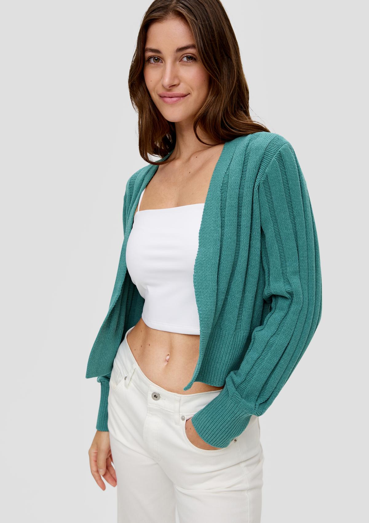 s.Oliver Cardigan with a textured pattern