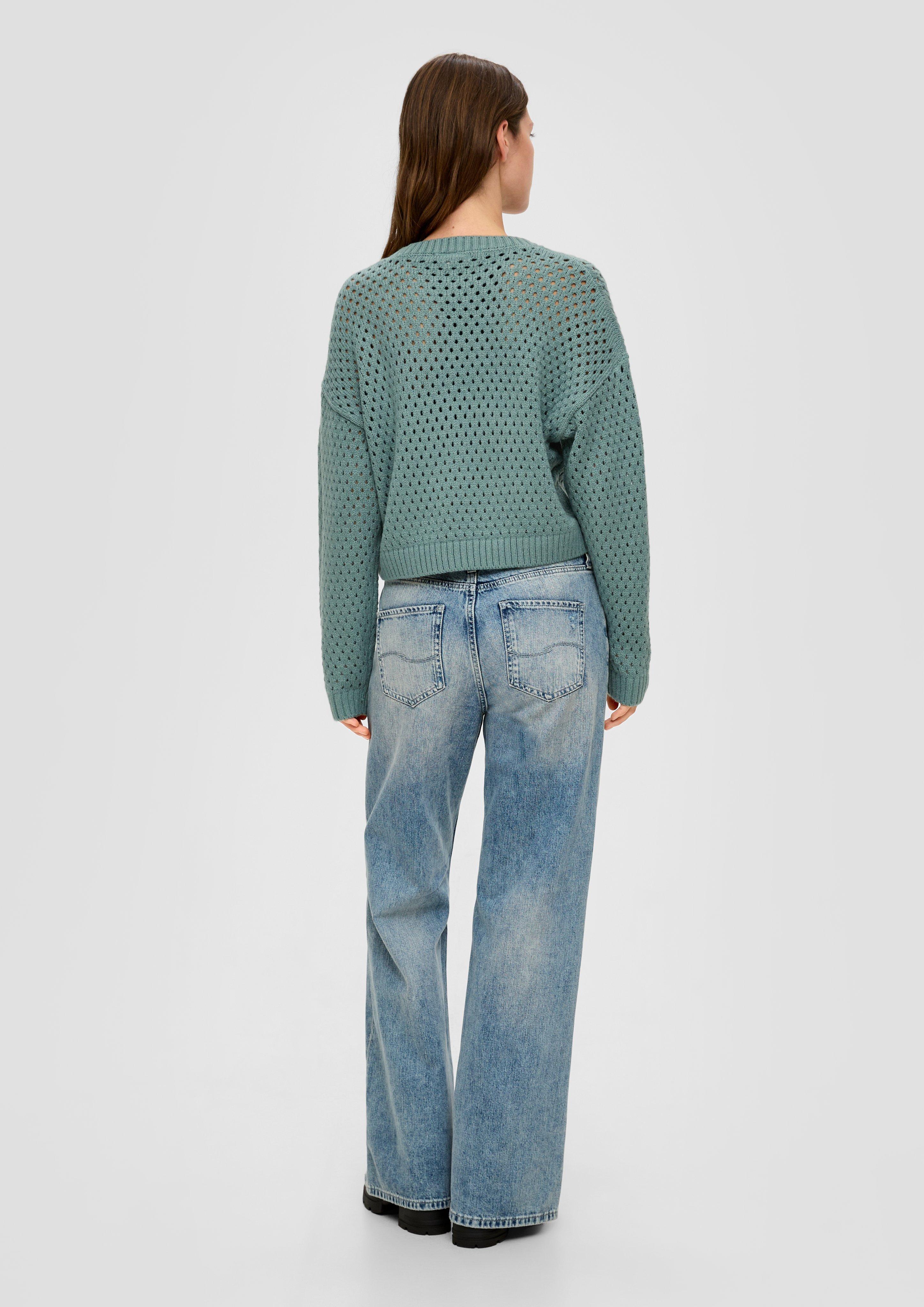 Écharpe S.Oliver Petrol Multicolore - 65% Polyacrylique, 35% Viscose, Neuve Avec étiquettes