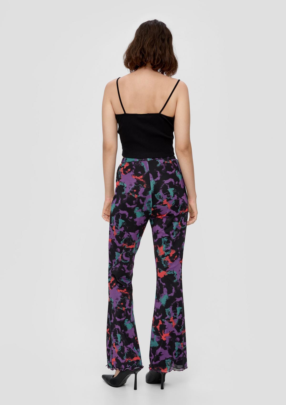 s.Oliver Slim fit: mesh trousers