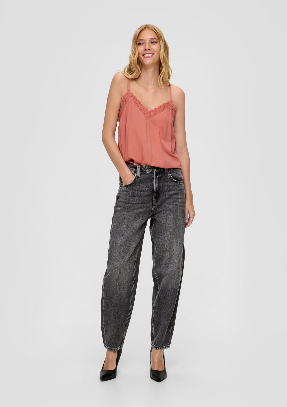 s.Oliver Jean Mom / coupe Relaxed Fit / taille haute / Tapered Leg