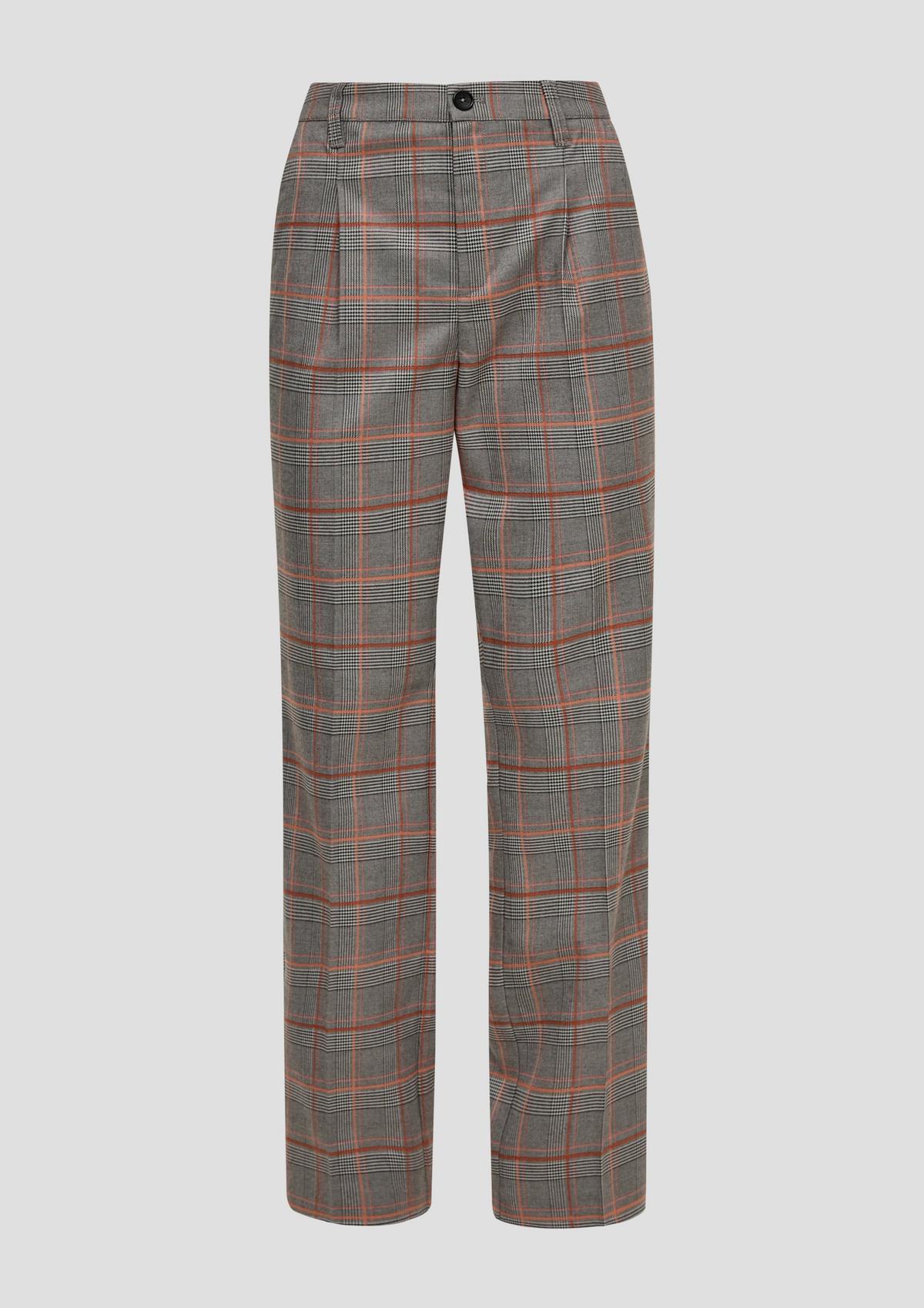 s.Oliver Regular fit: wide-leg trousers