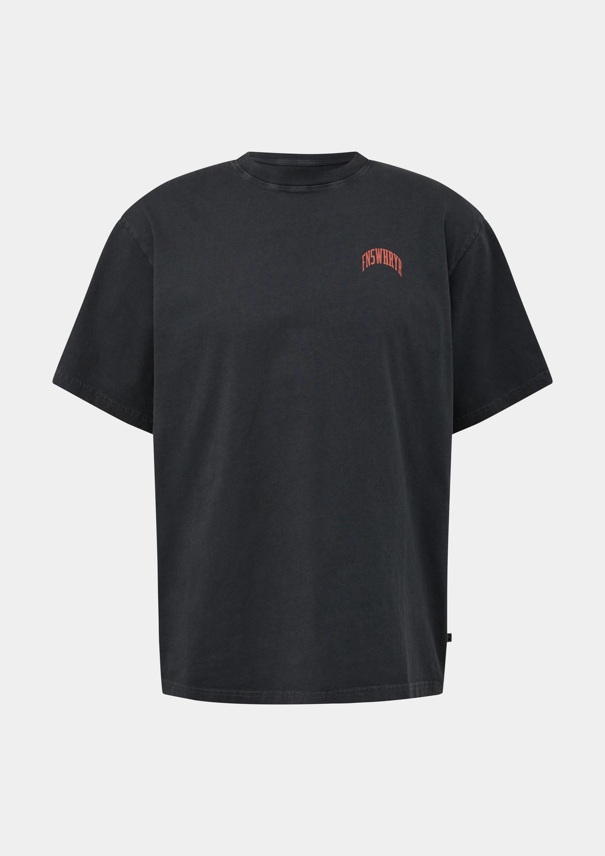 T-shirt with a back print - dark grey