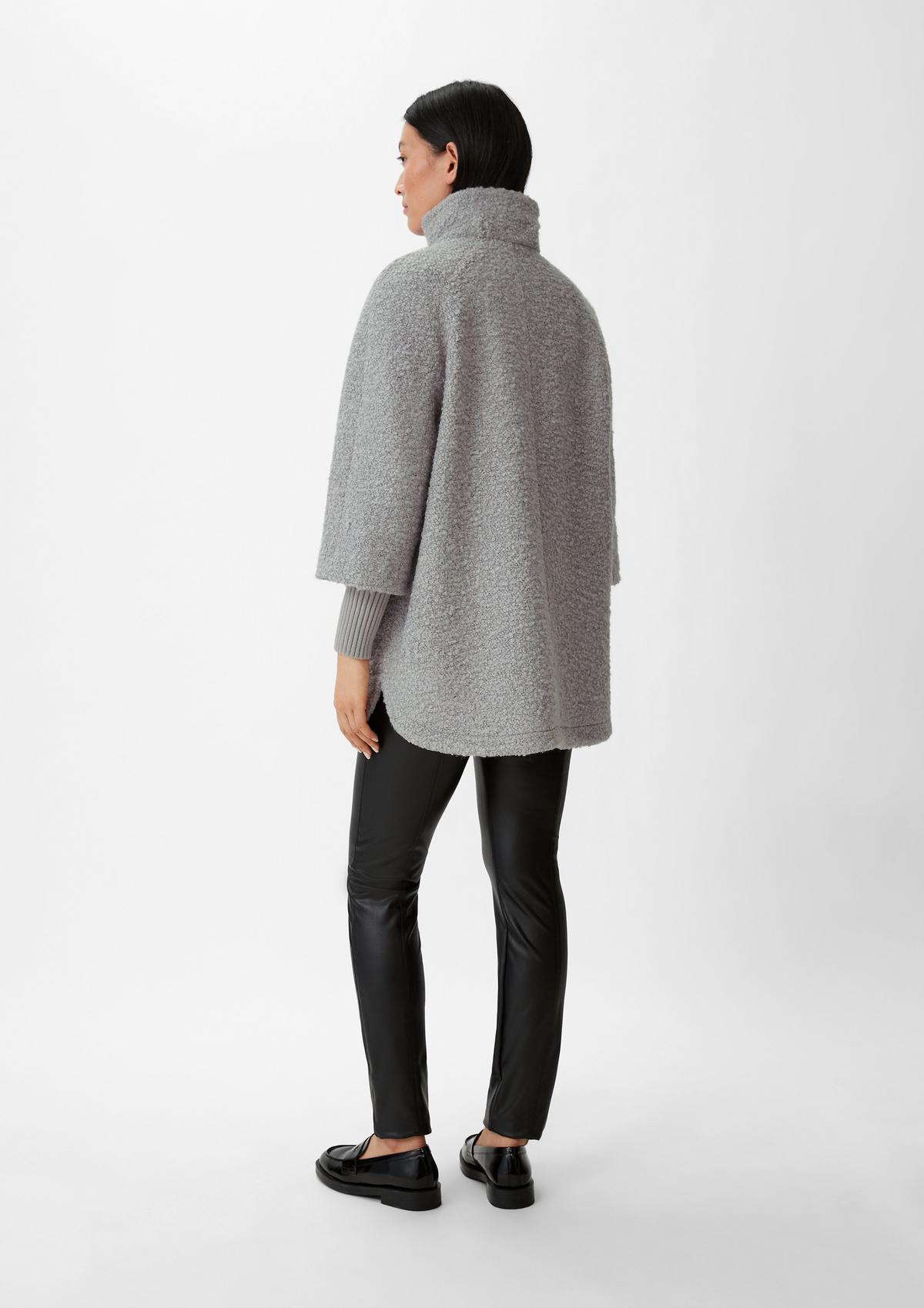 comma Bouclé Jacket in a layering look