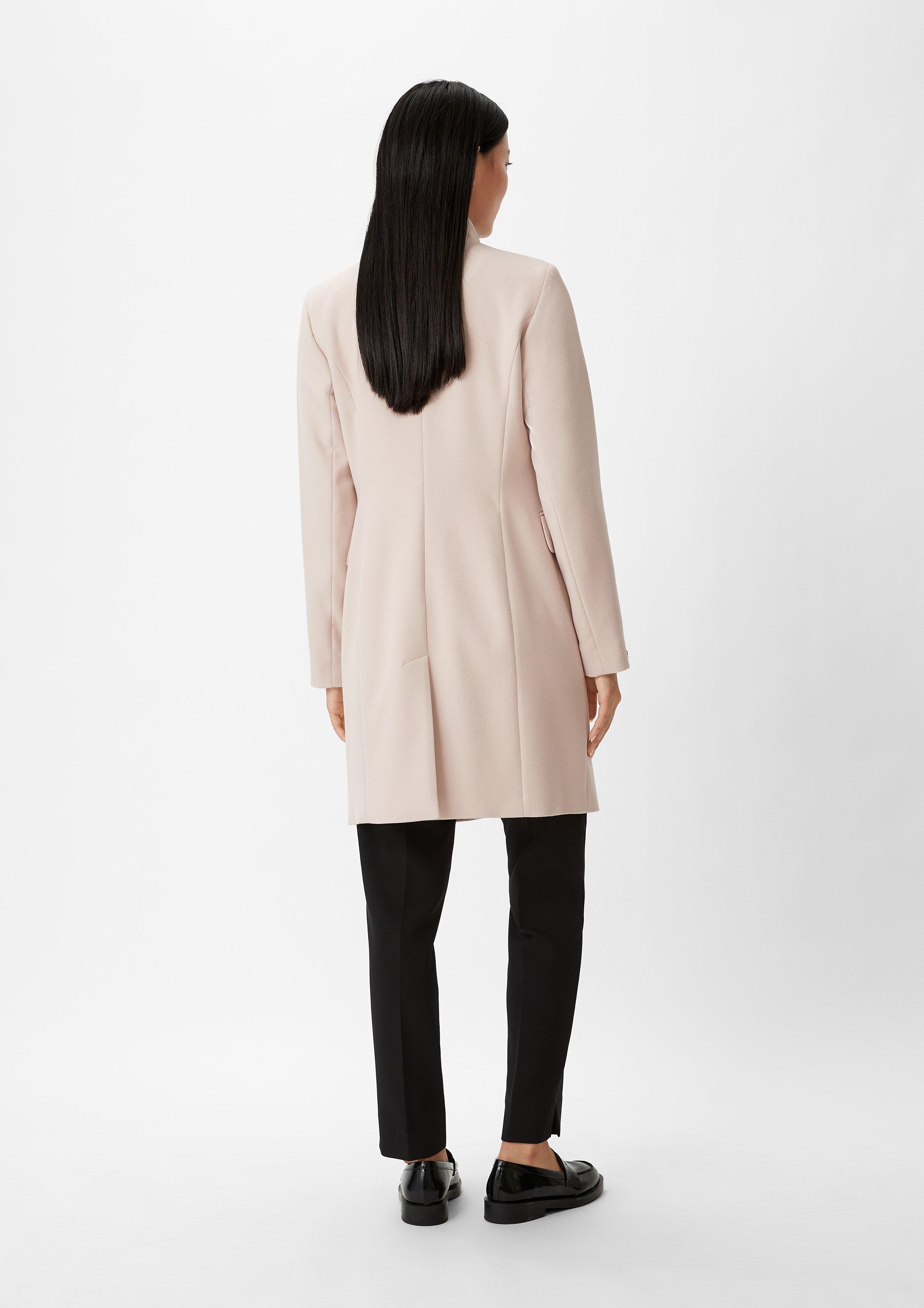 Mantel aus Viskosemix - helles beige | Comma