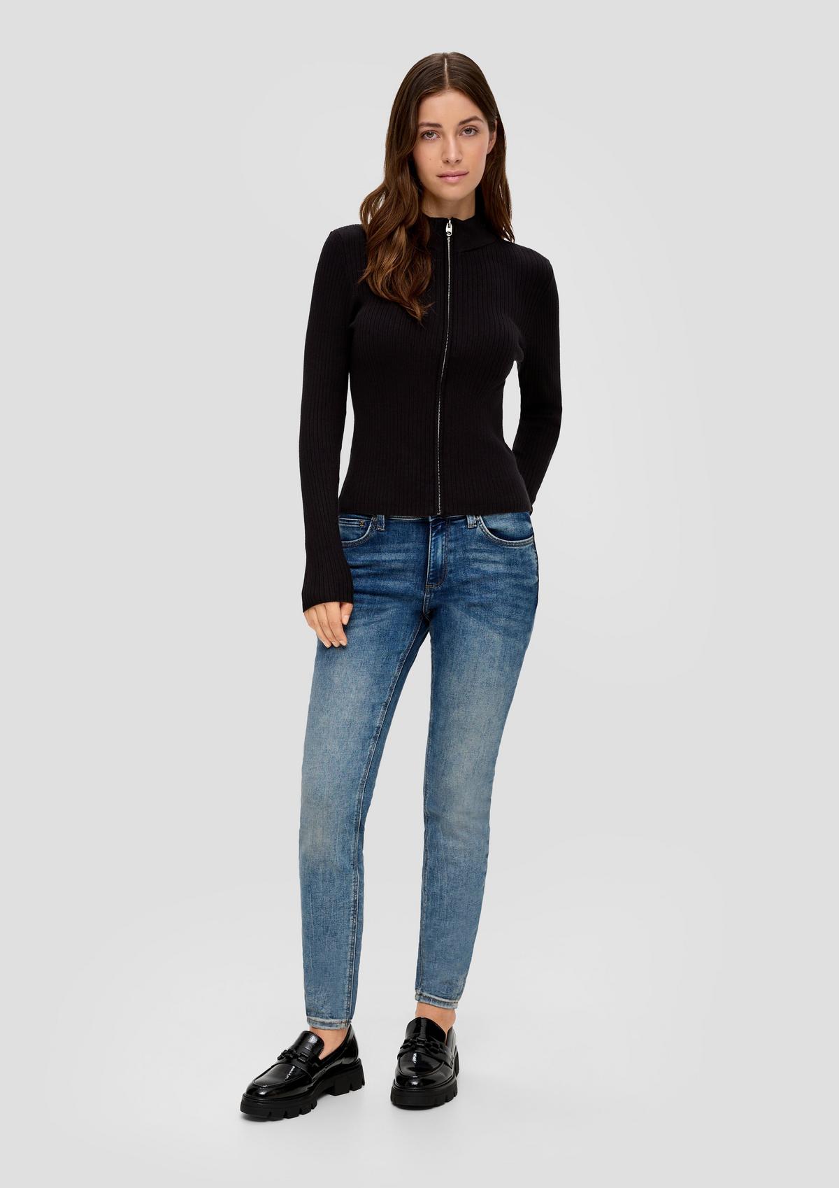 s.Oliver Jean Sadie / coupe Slim Fit / taille mi-haute / jambes skinny / coton stretch