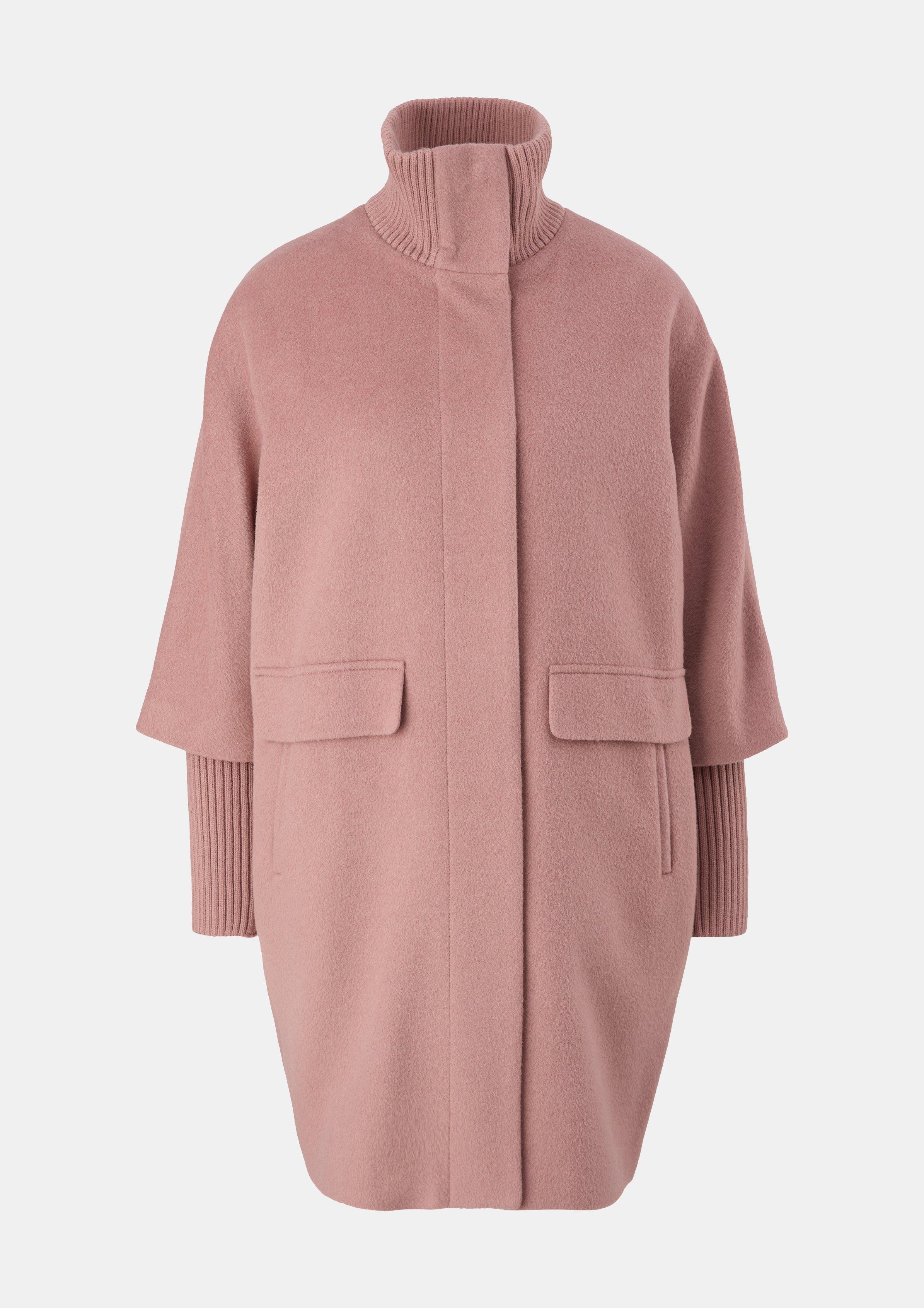 Her lip to Viana Wool Short Coat ペタルMサイズ Wool blend coat - Pink | SCAYLE
