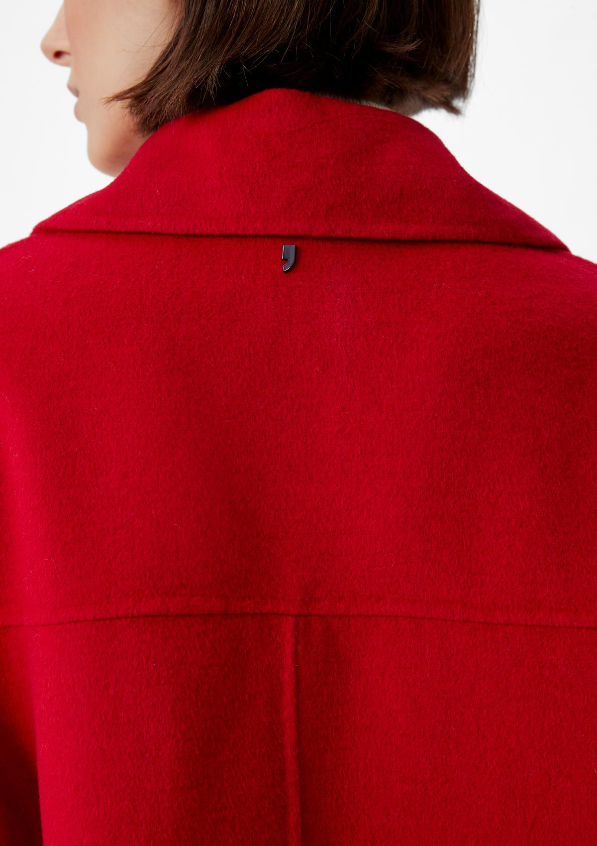 comma Double-faced jacket made of blended wool