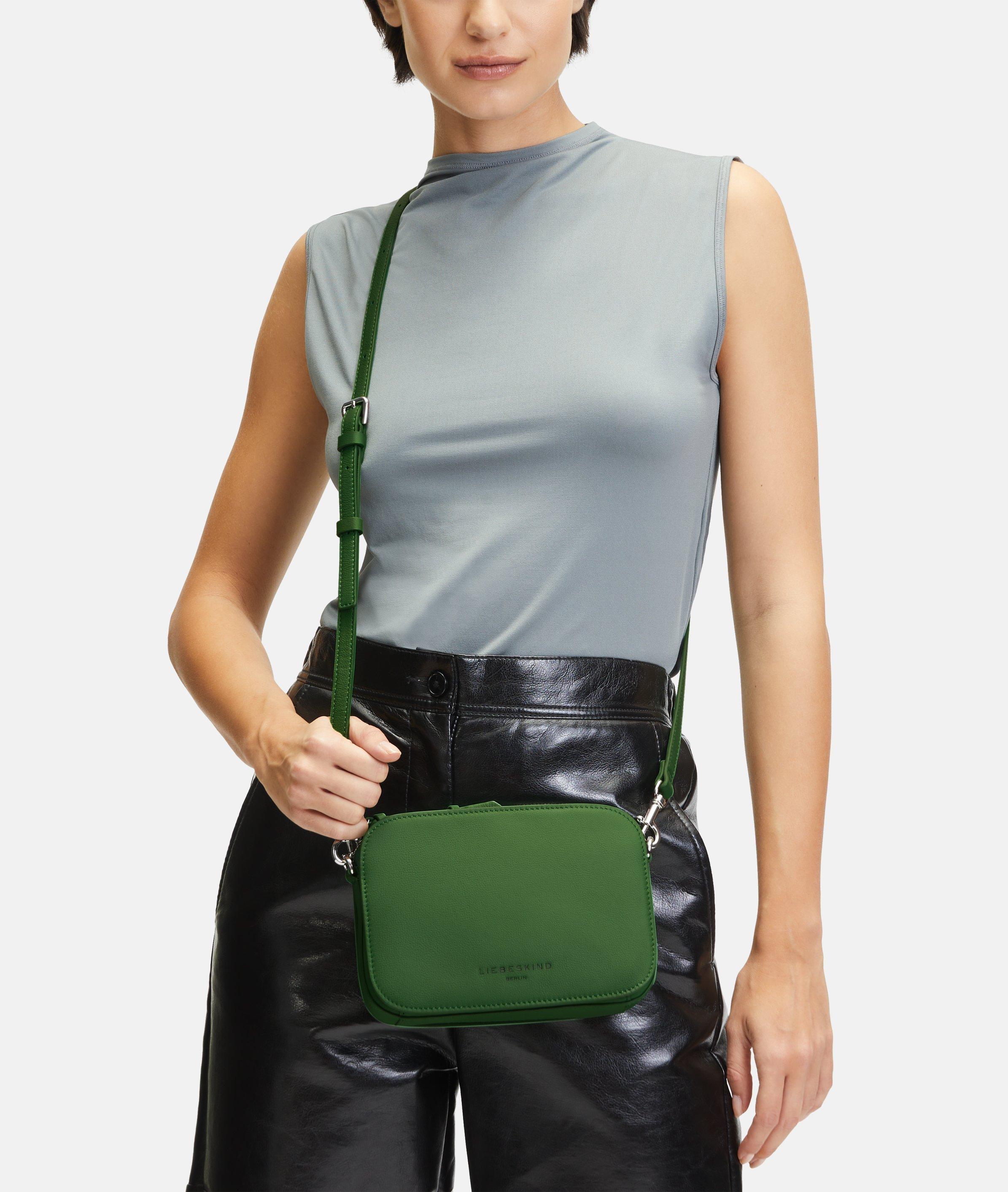 Liebeskind Crossbody S Donna Rooftop - Borsa A Tracolla In Pelle Con Zip - Colore Lea Hydro Suede