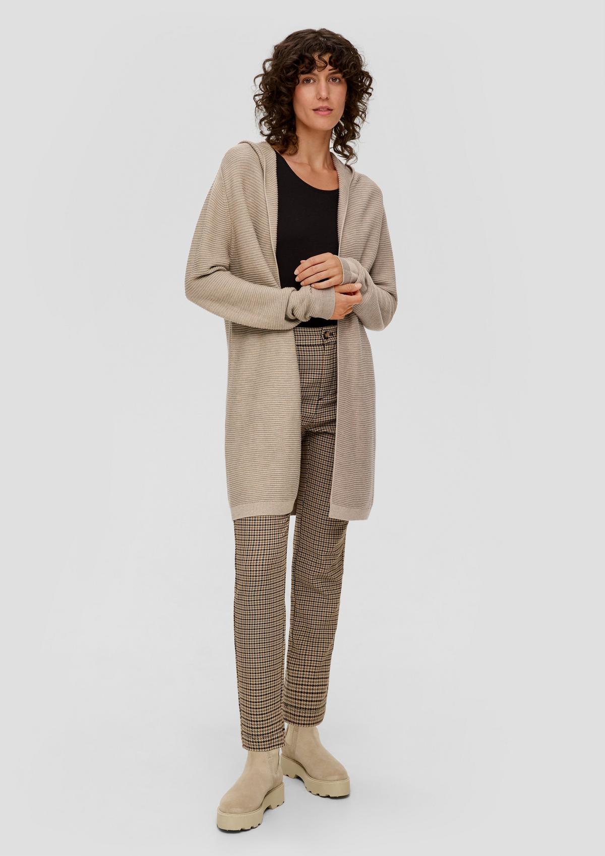 s.Oliver Cotton and viscose blend cardigan