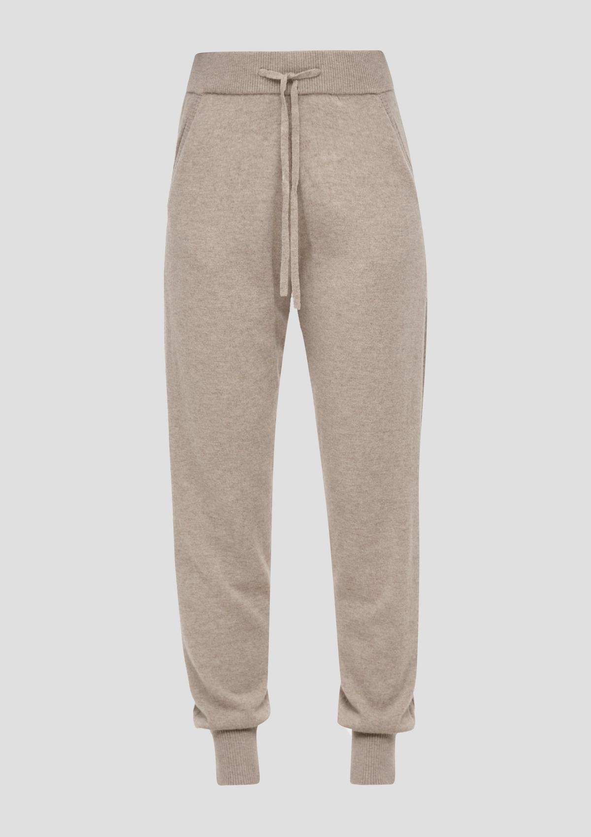 s.Oliver Wool blend knitted trousers