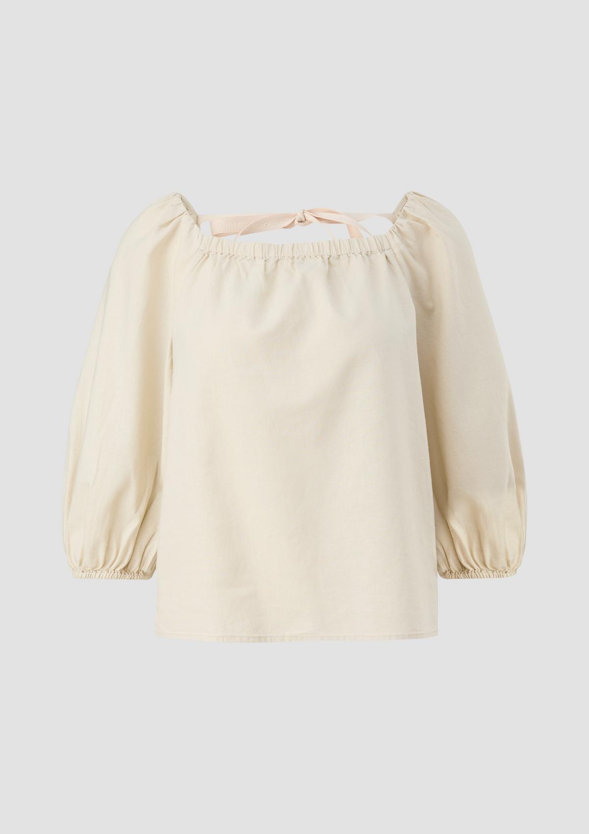 3/4-sleeve blouse | Comma an for elegant look