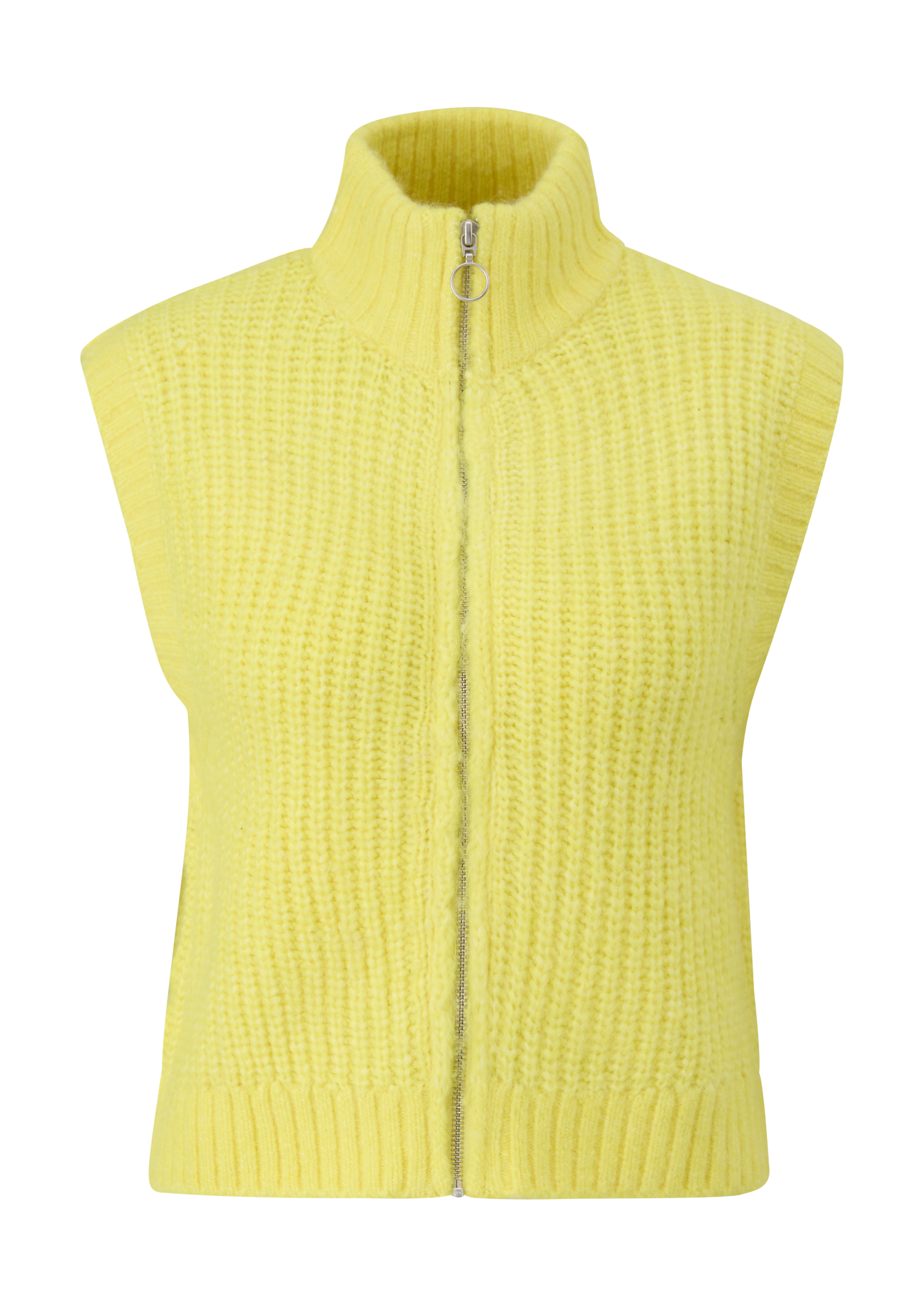 Sleeveless knitted jumper in 