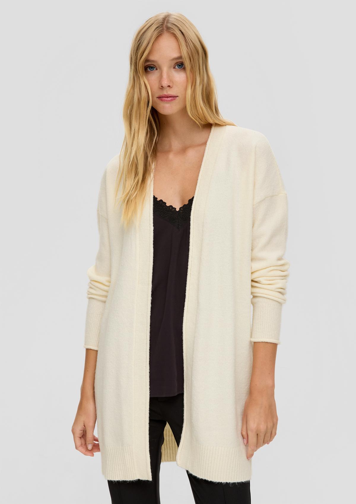 s.Oliver Cardigan with rolled hems