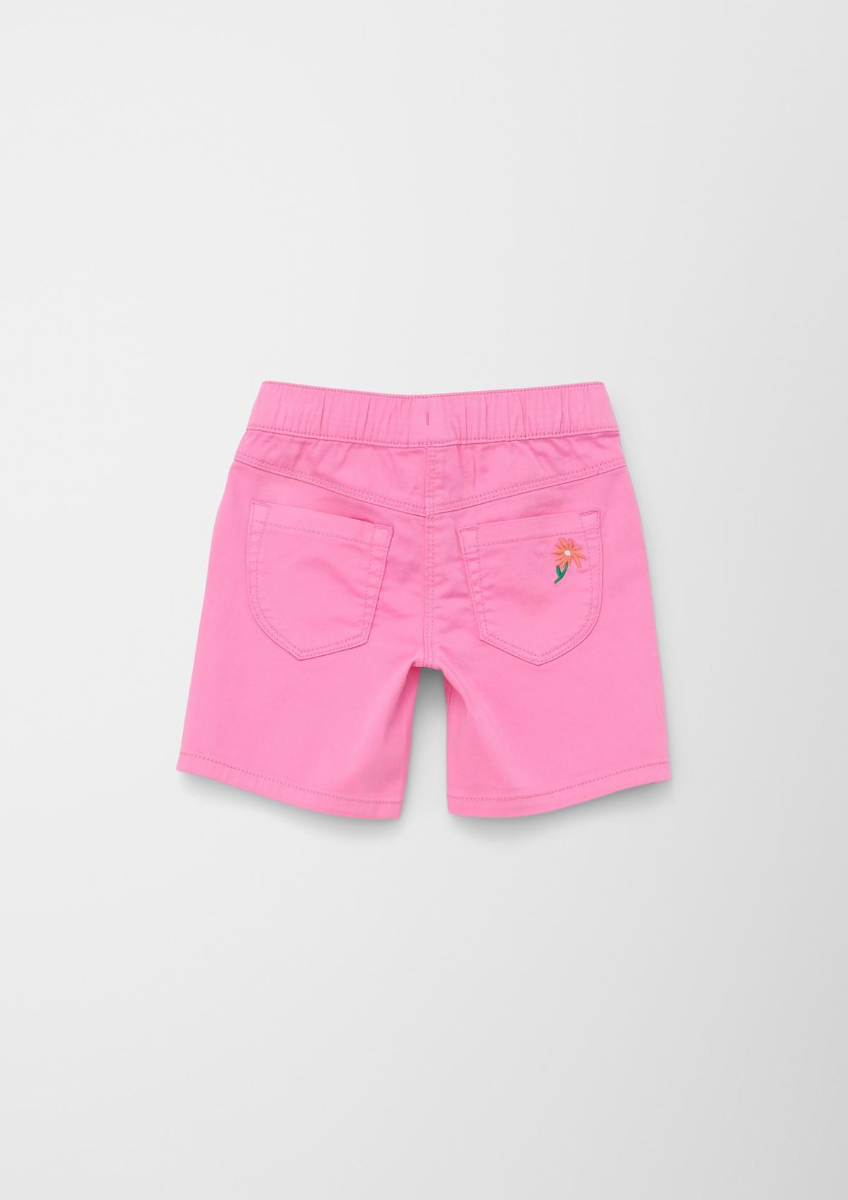 s.Oliver Regular fit: shorts with an elasticated waistband