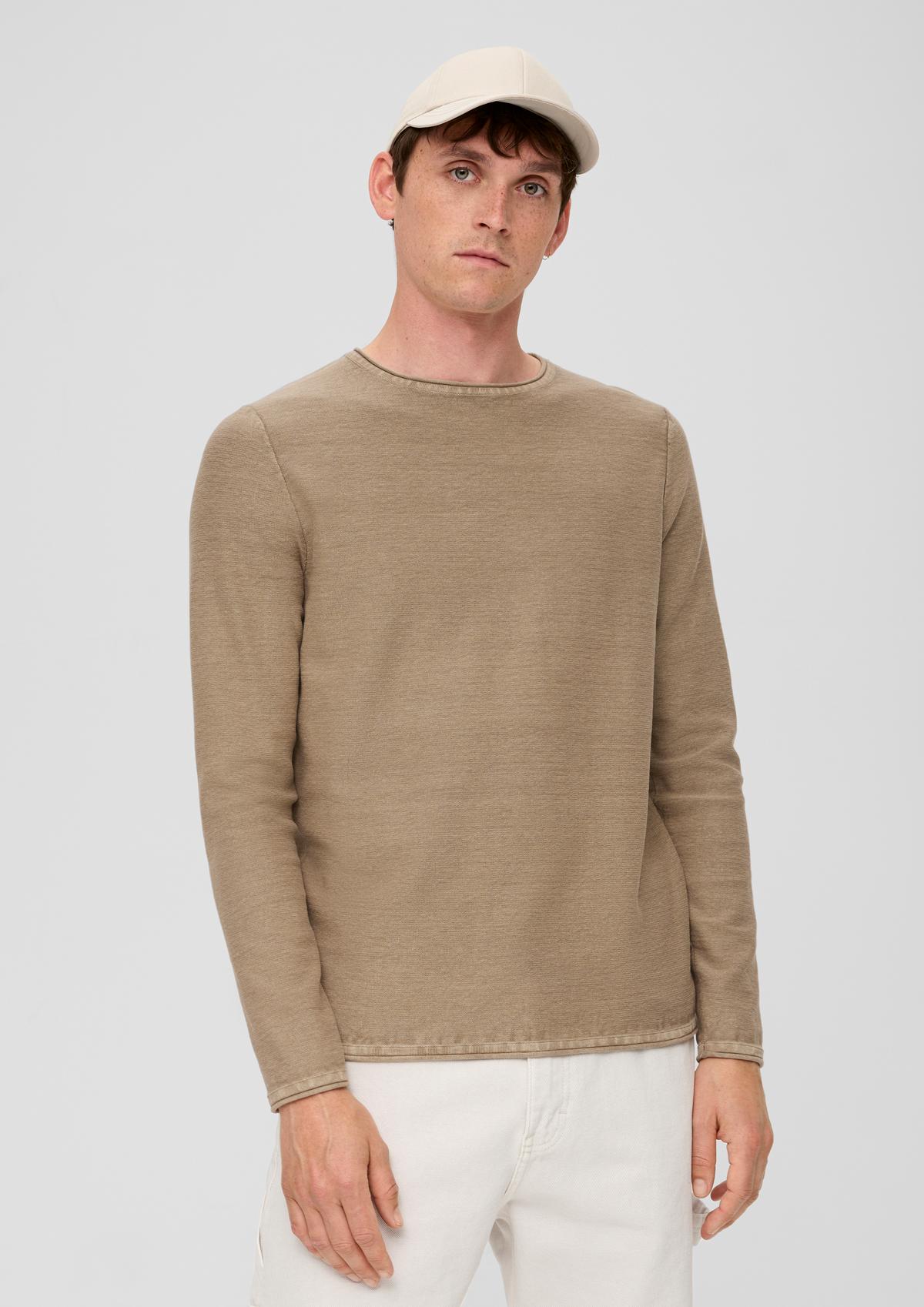 s.Oliver Garment-dyed jumper
